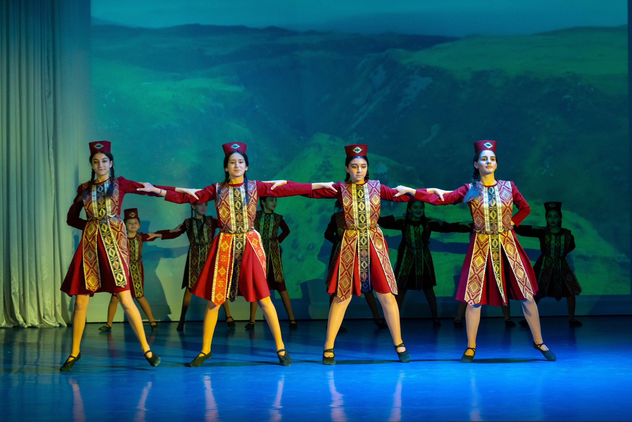 Концерт 23 февраля с. Марьина Роща. Жизнь курорта Кабардинка в фотографиях