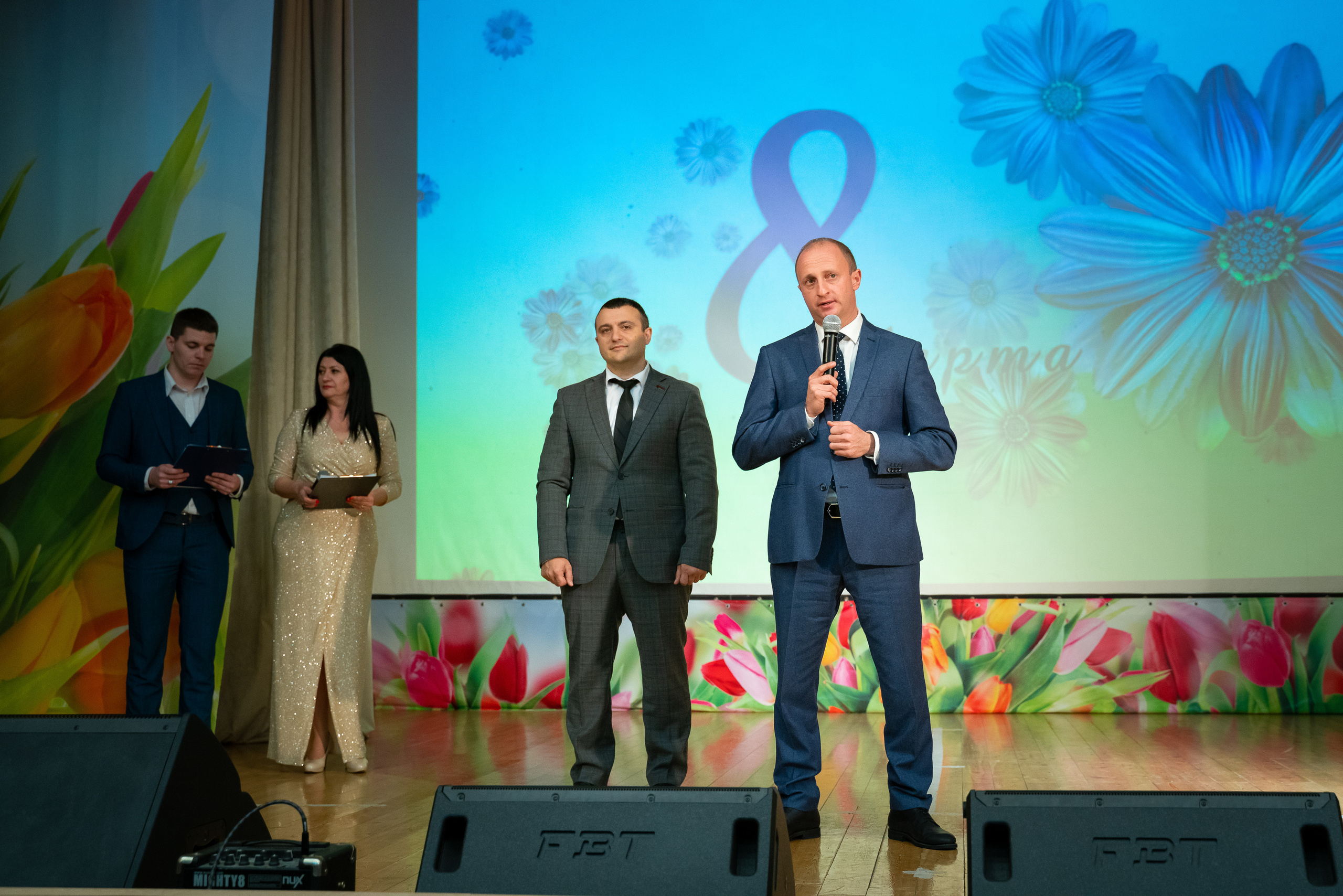 Концерт к 8 марта, ДК Кабардинка. Жизнь курорта Кабардинка в фотографиях