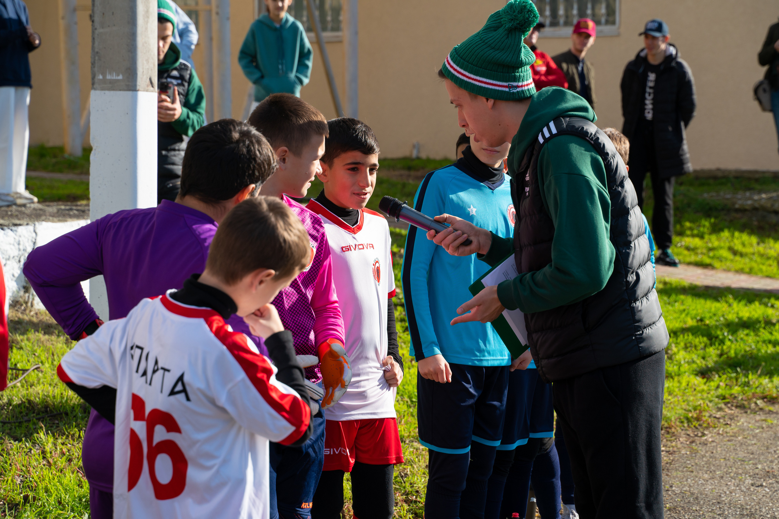 Открытие футбольного поля. Жизнь курорта Кабардинка в фотографиях