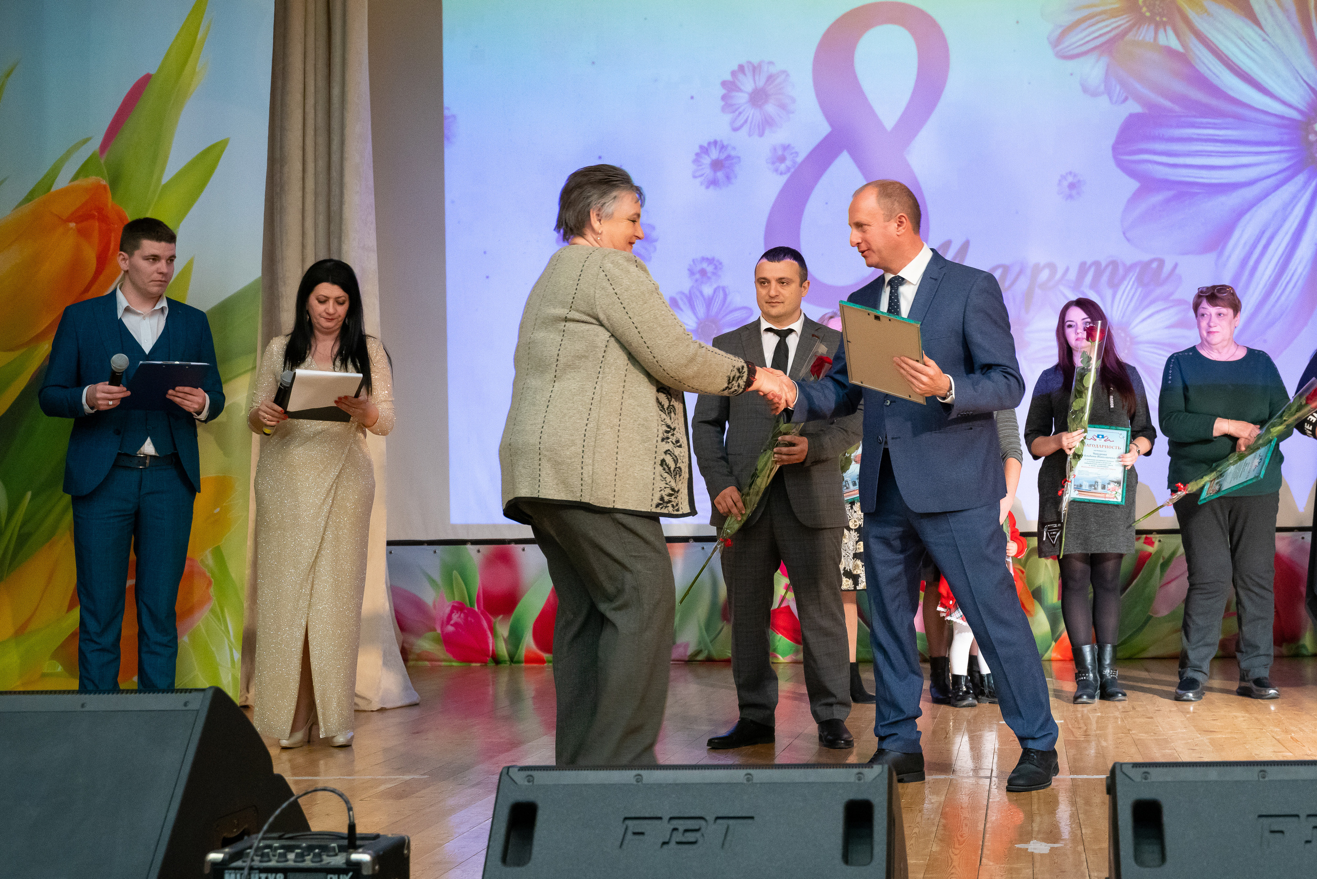 Концерт к 8 марта, ДК Кабардинка. Жизнь курорта Кабардинка в фотографиях