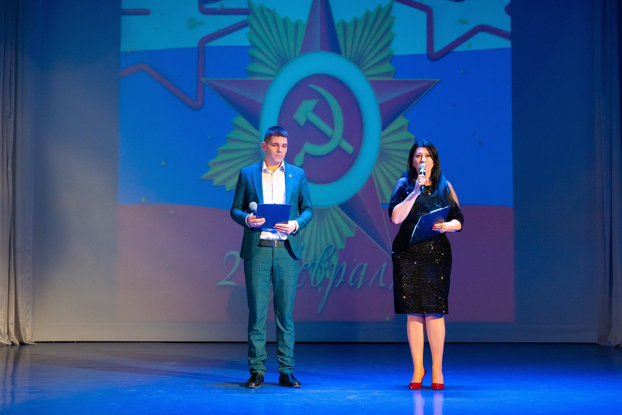 Концерт 23 февраля с. Марьина Роща. Жизнь курорта Кабардинка в фотографиях