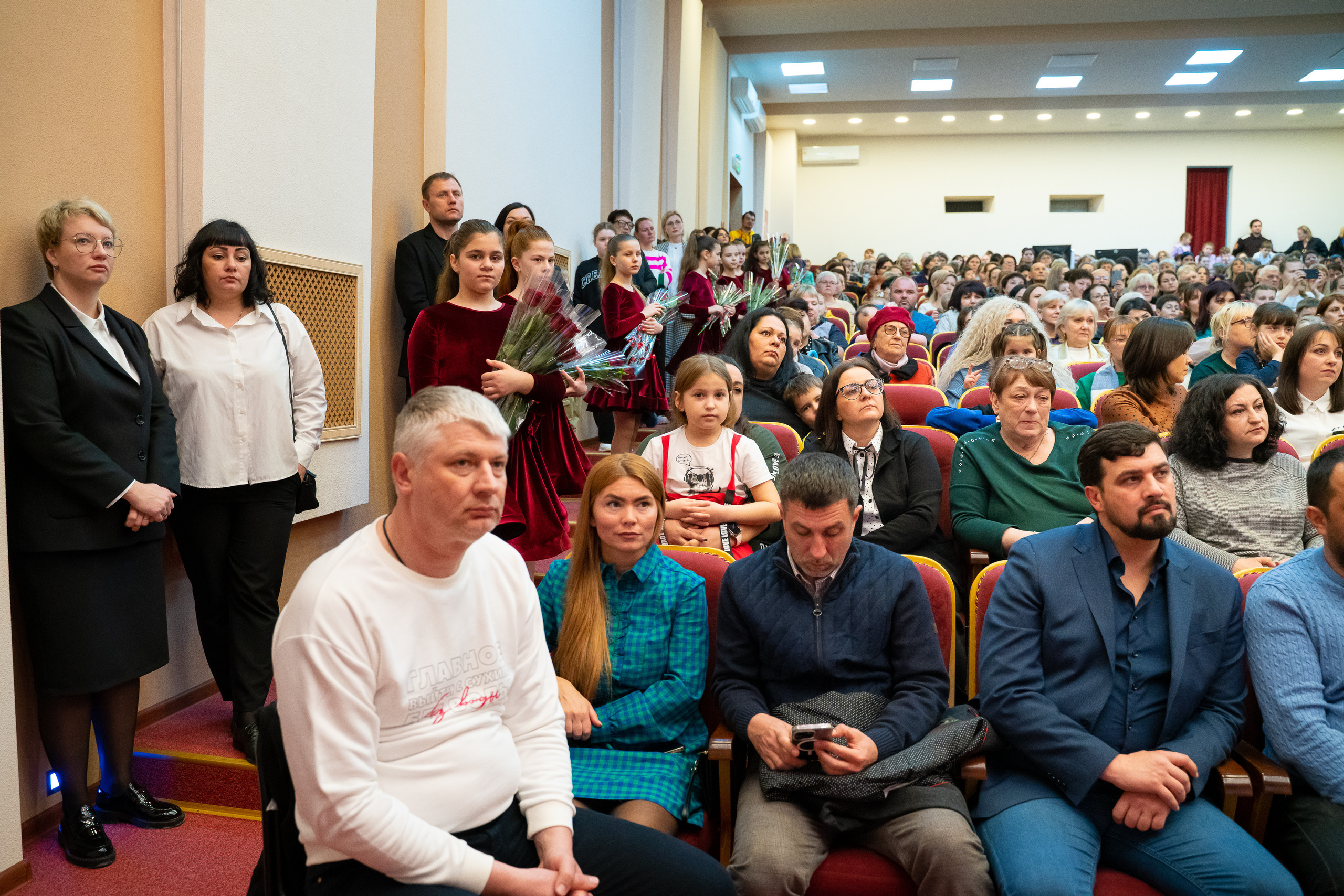 Концерт к 8 марта, ДК Кабардинка. Жизнь курорта Кабардинка в фотографиях