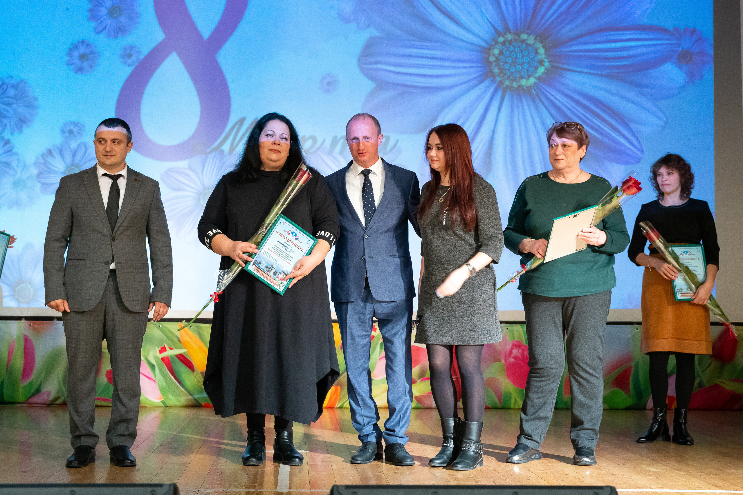 Концерт к 8 марта, ДК Кабардинка. Жизнь курорта Кабардинка в фотографиях