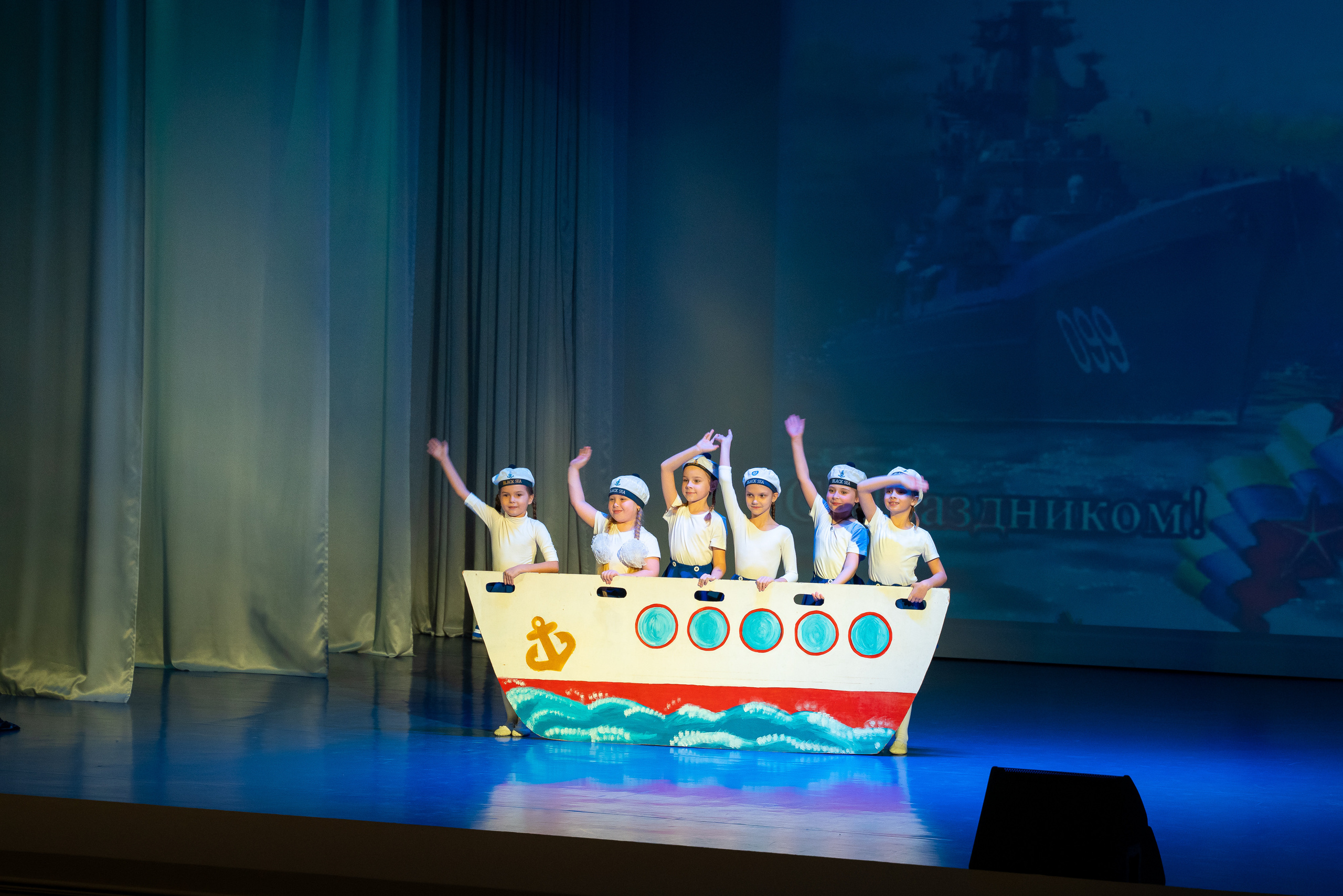 Концерт 23 февраля с. Марьина Роща. Жизнь курорта Кабардинка в фотографиях