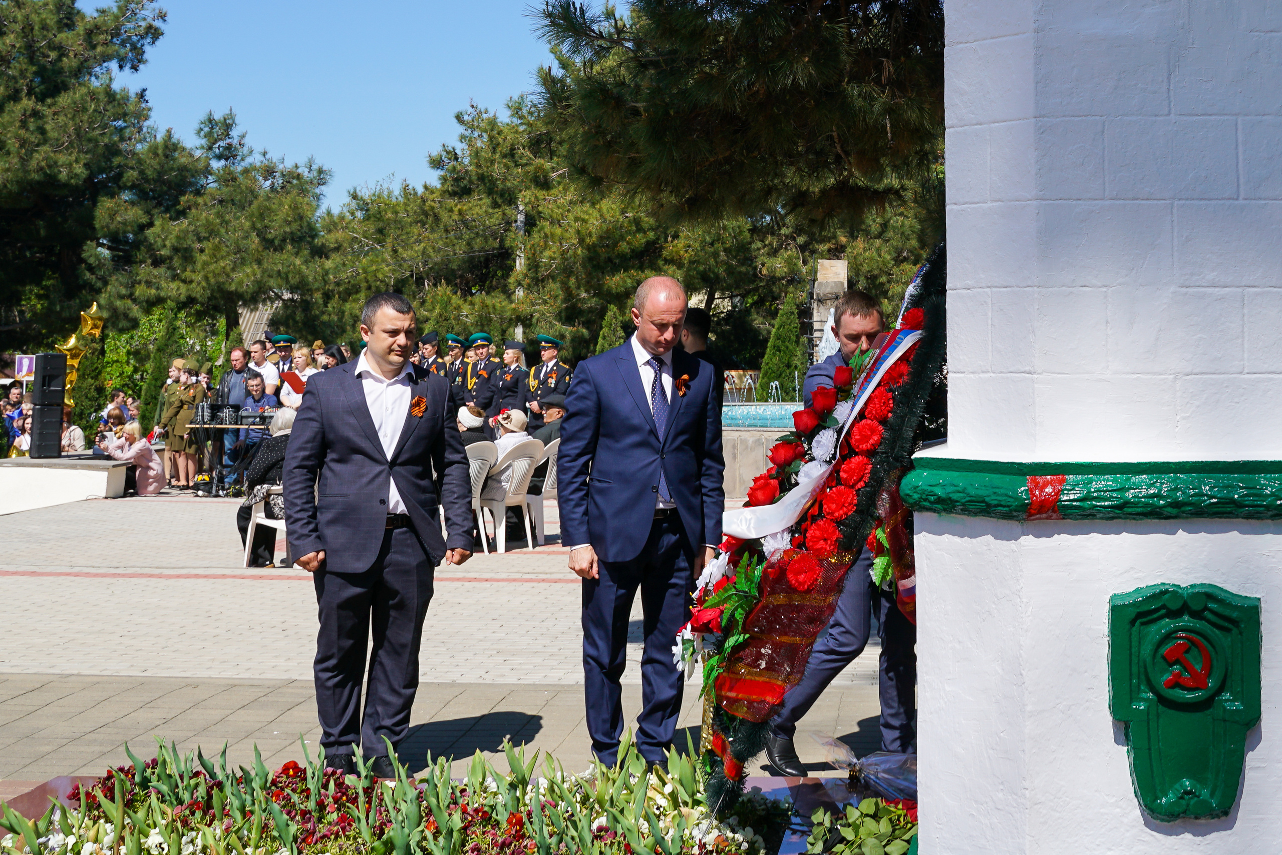 Праздничный парад 9 мая. Жизнь курорта Кабардинка в фотографиях