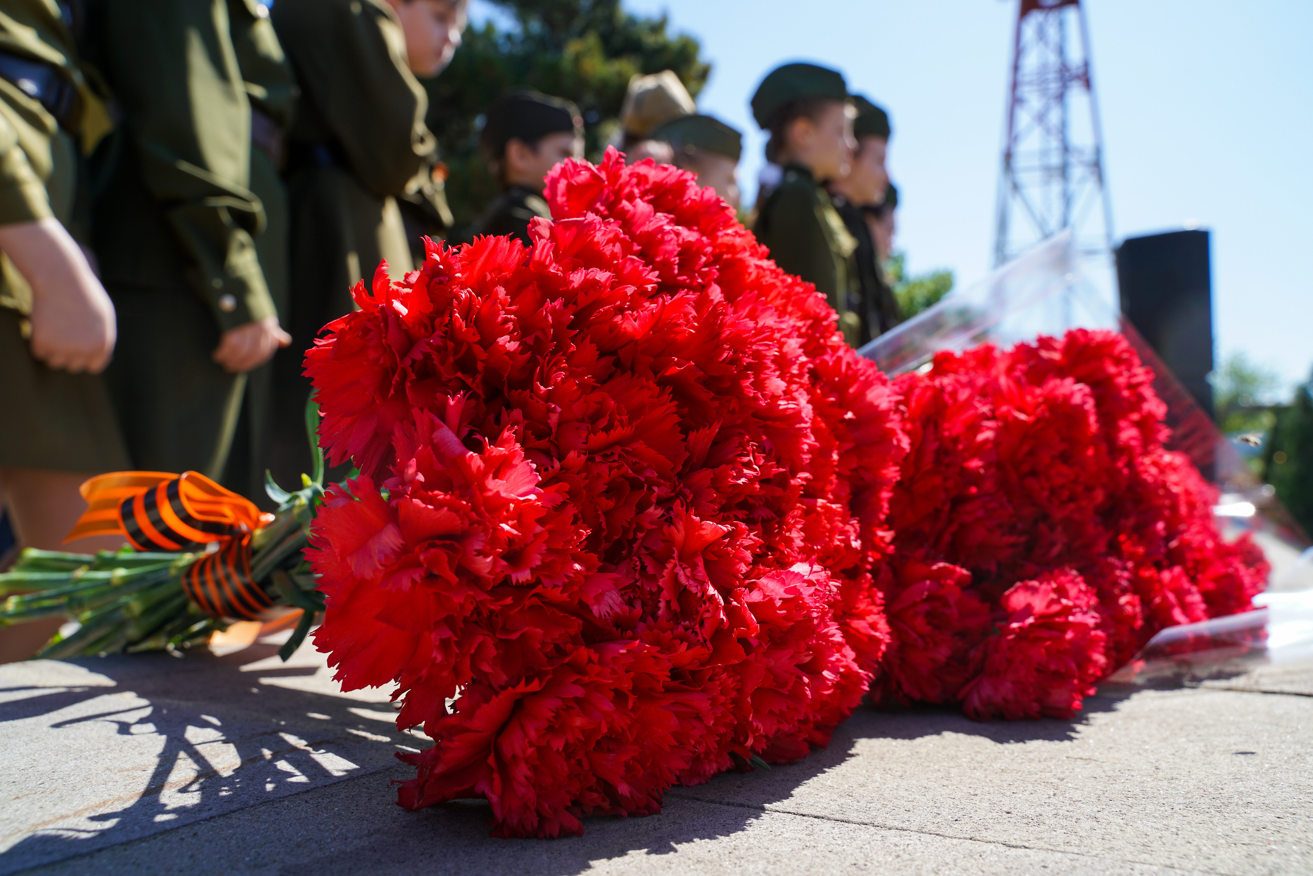 Праздничный парад 9 мая. Жизнь курорта Кабардинка в фотографиях