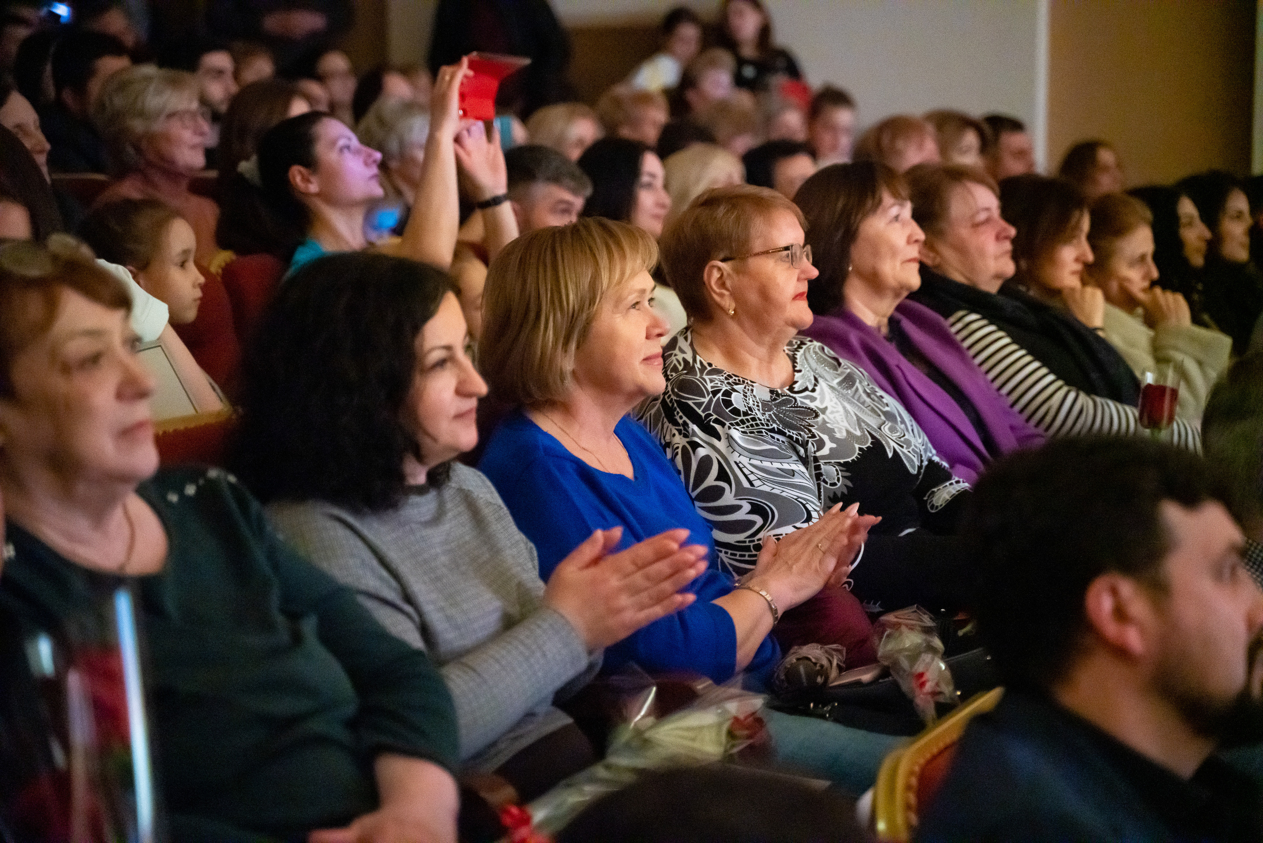 Концерт к 8 марта, ДК Кабардинка. Жизнь курорта Кабардинка в фотографиях