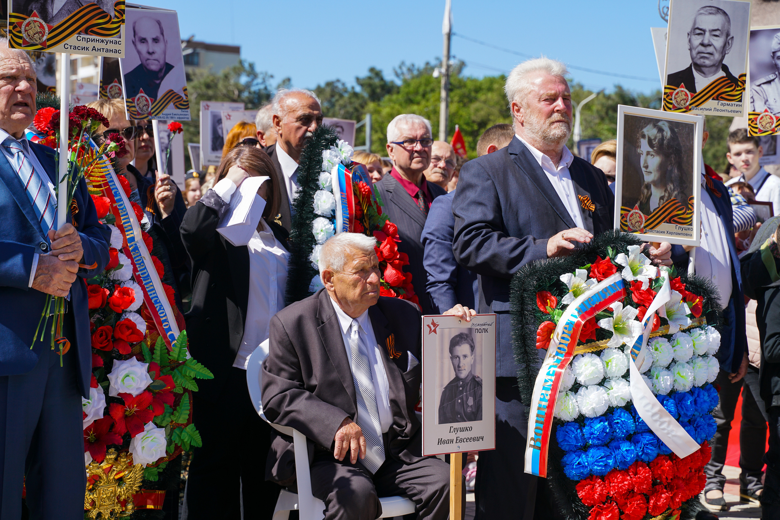 Праздничный парад 9 мая. Жизнь курорта Кабардинка в фотографиях
