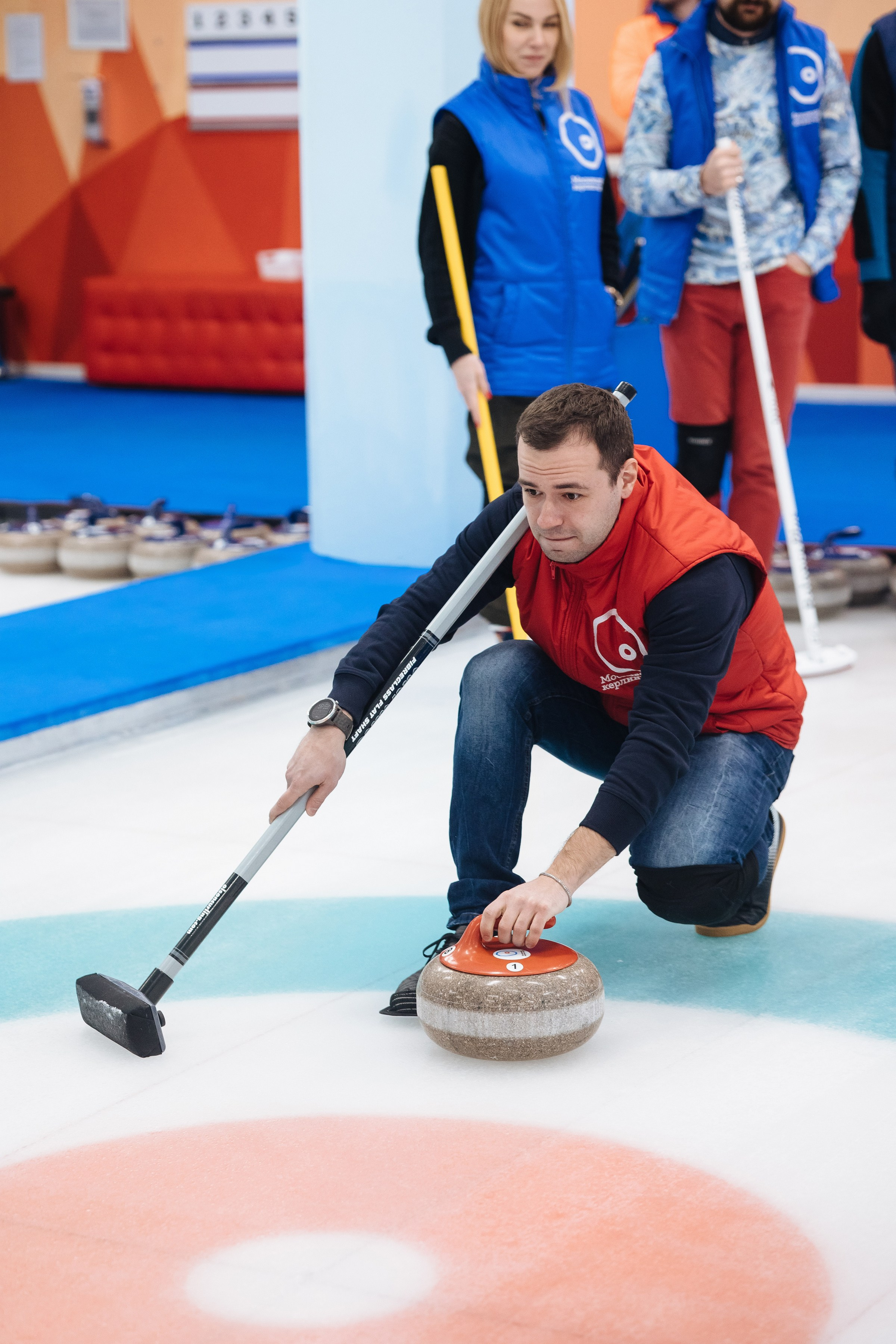 Корпоратив в кёрлинге. Свадебный и семейный фотограф Екатерина Иванова