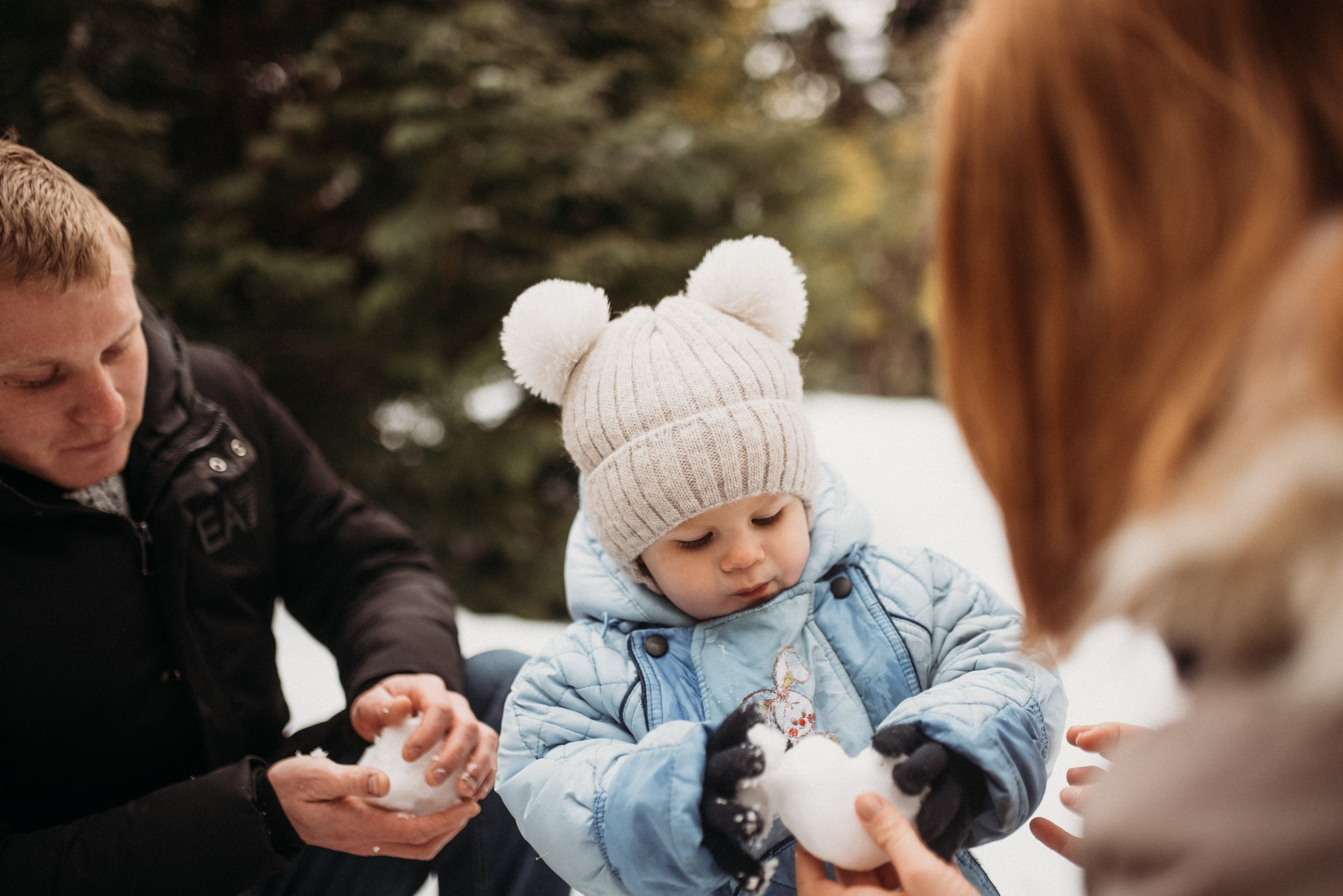 Серёжа и снег ❄️. Фотограф в Сочи — Маргарита Поганова
