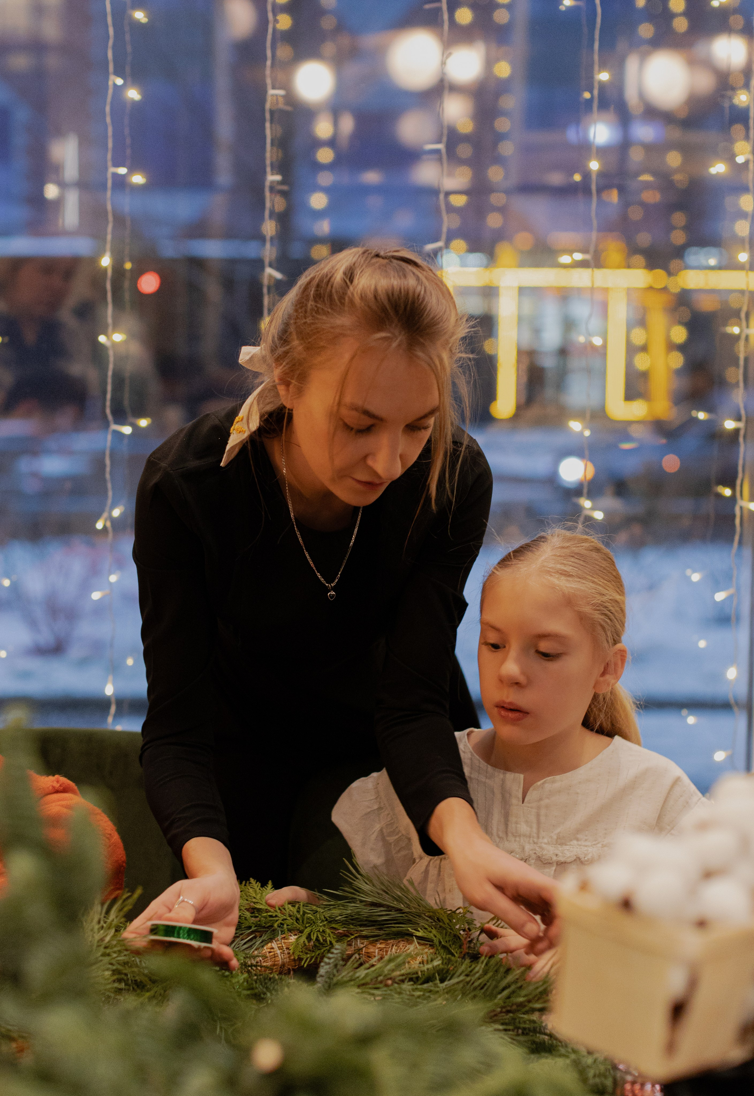 Мк Новогодний Венок. Анастасия Ракчеева Художник