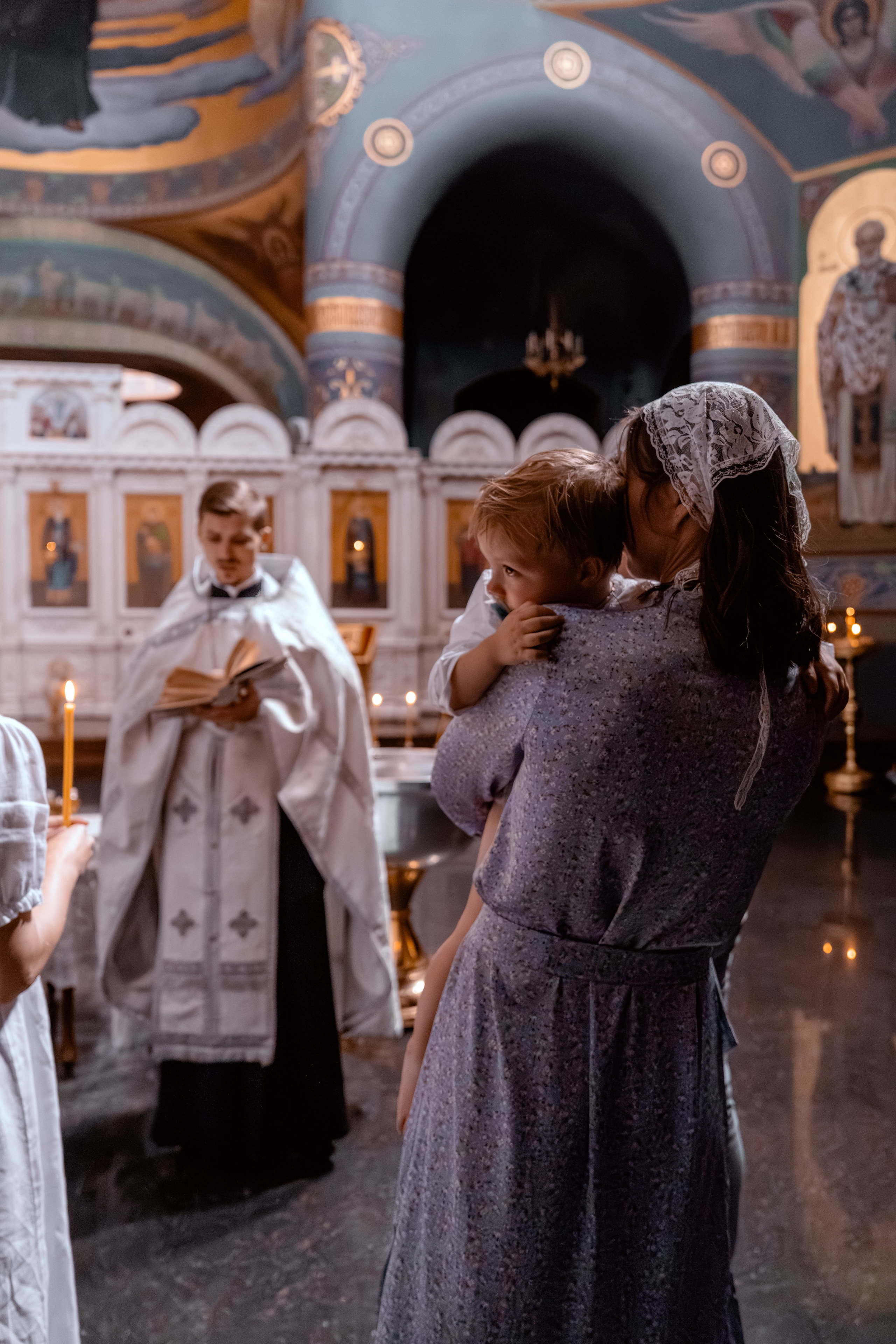 Крещение Матвея. Репортажный фотограф в Красной Поляне и Сочи Павлюченко Екатерина