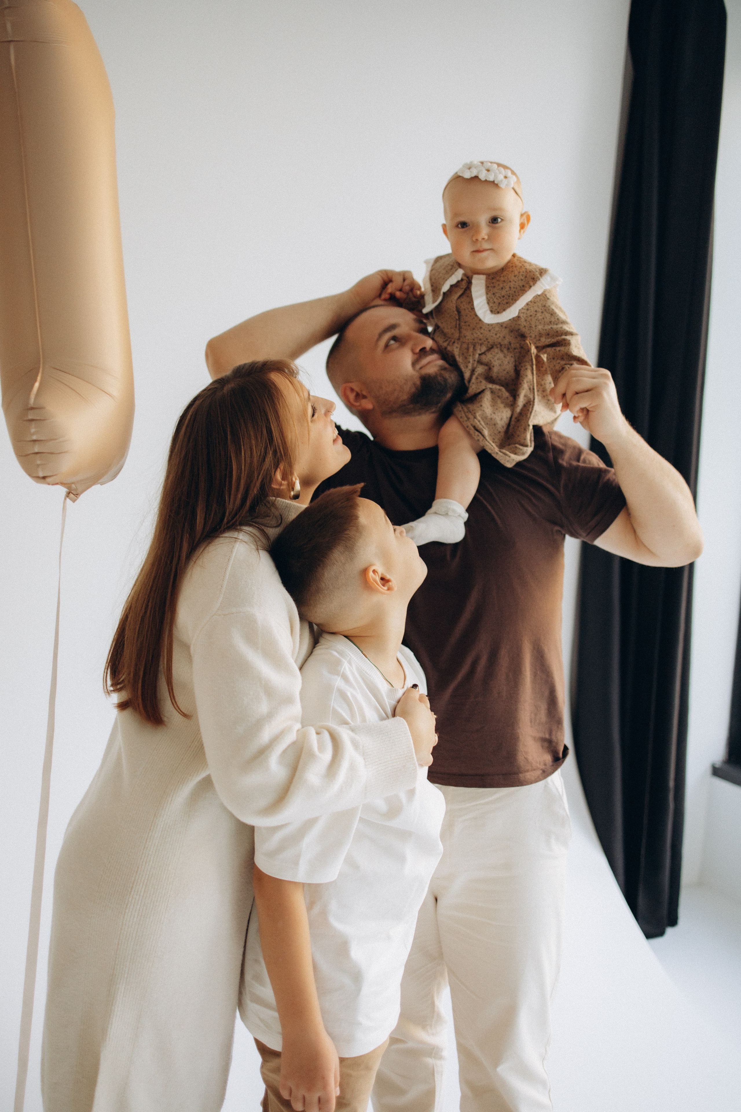 Первый годик Лизы. Семейный фотограф в Москве Анастасия Шалда