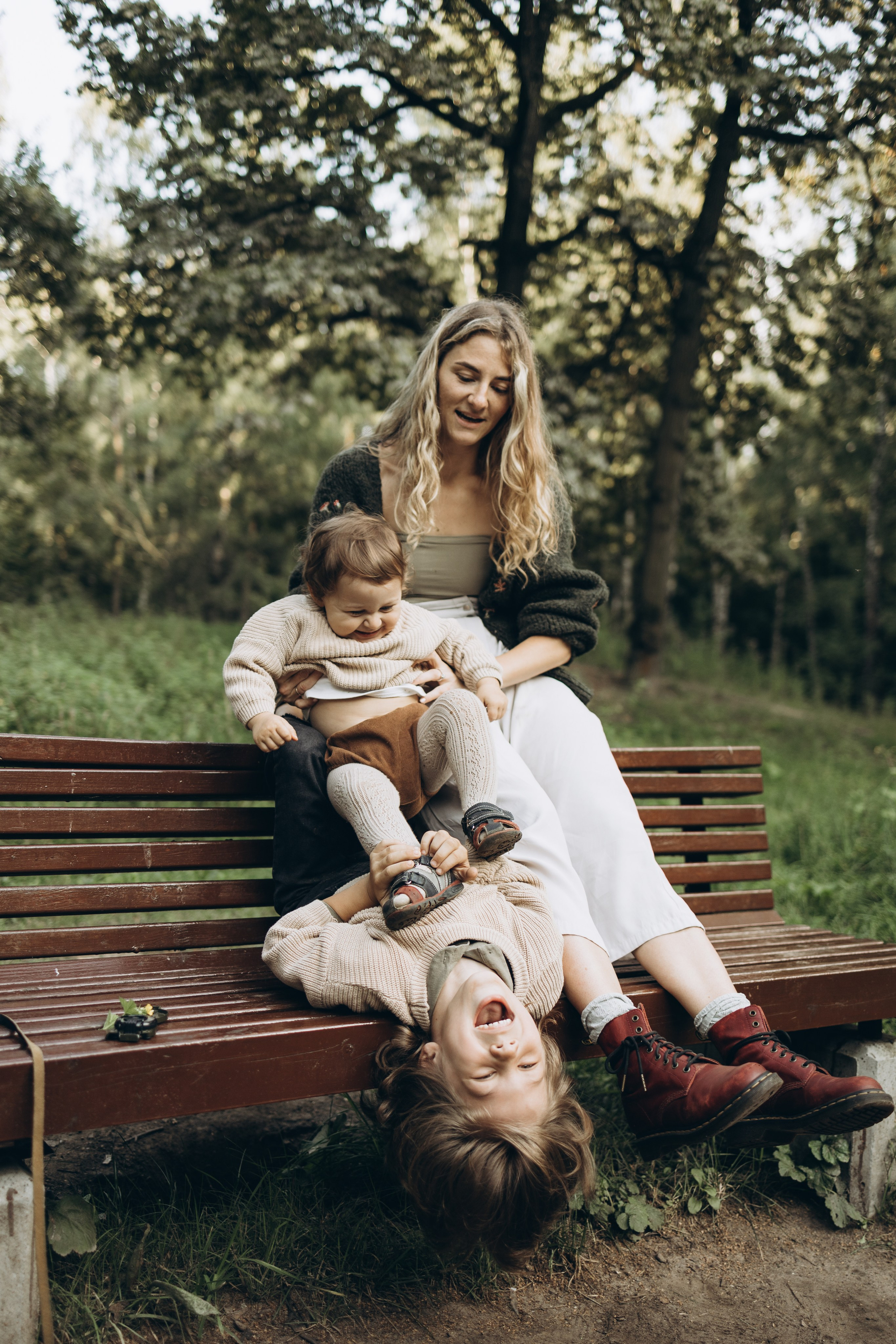 Прогулка с Парке Сокольники. Семейный фотограф в Москве Виктория Ястребинская