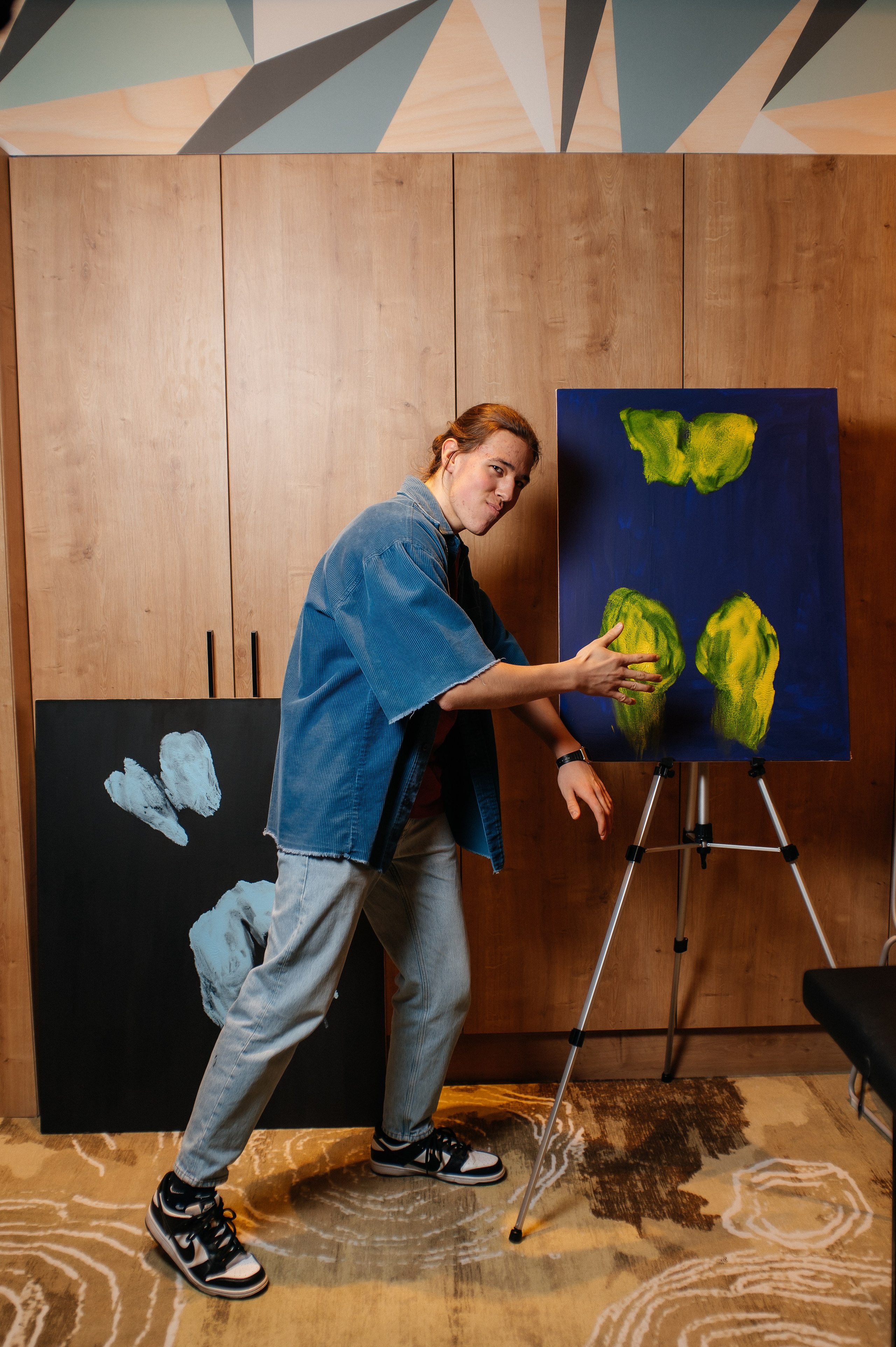 Рисуем телом, Карим COSMOS. Фотограф Нижний Новгород