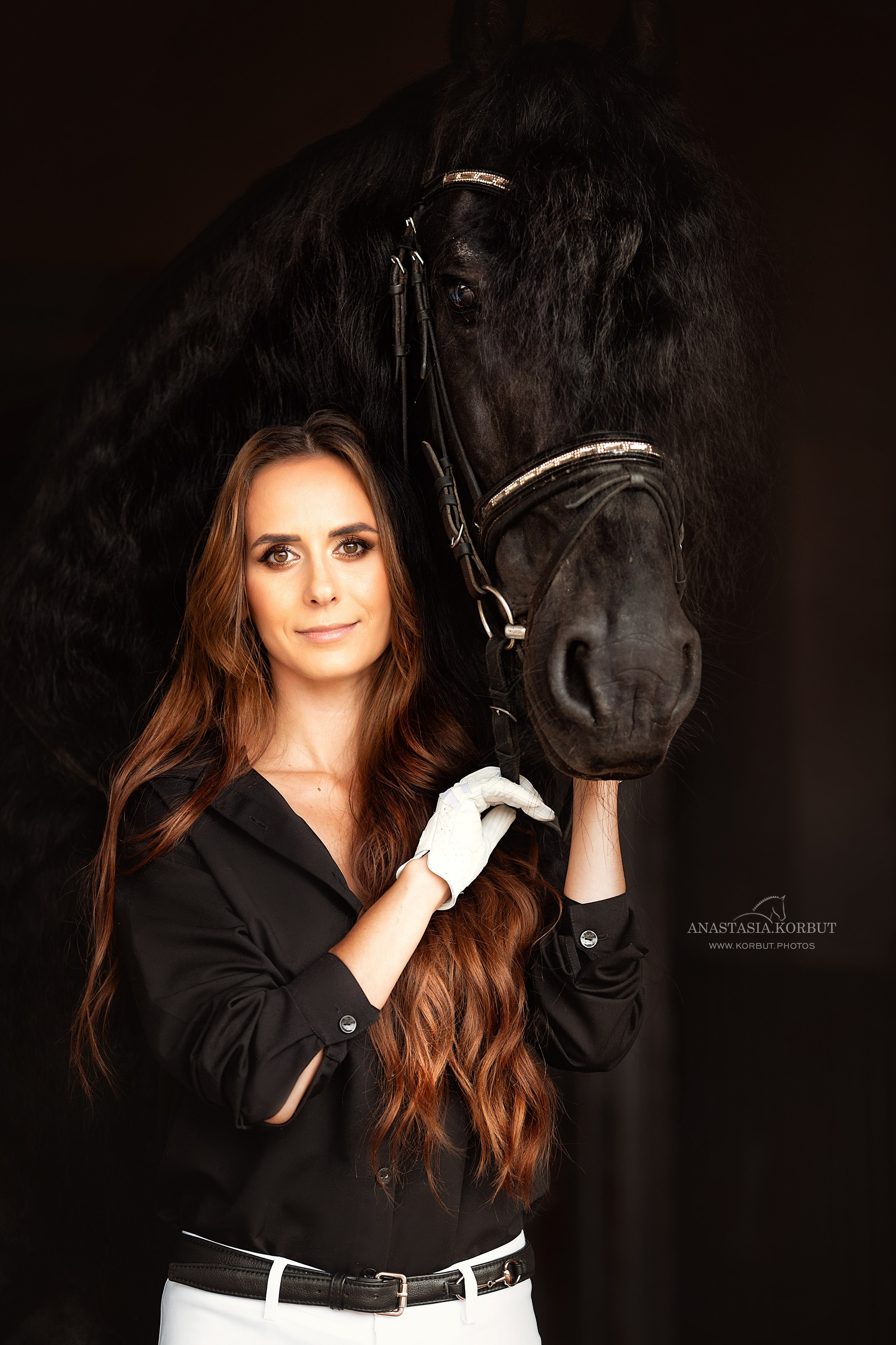 Портрет в конном стиле / Sport-look. Арт фотограф в Минске Анастасия Корбут