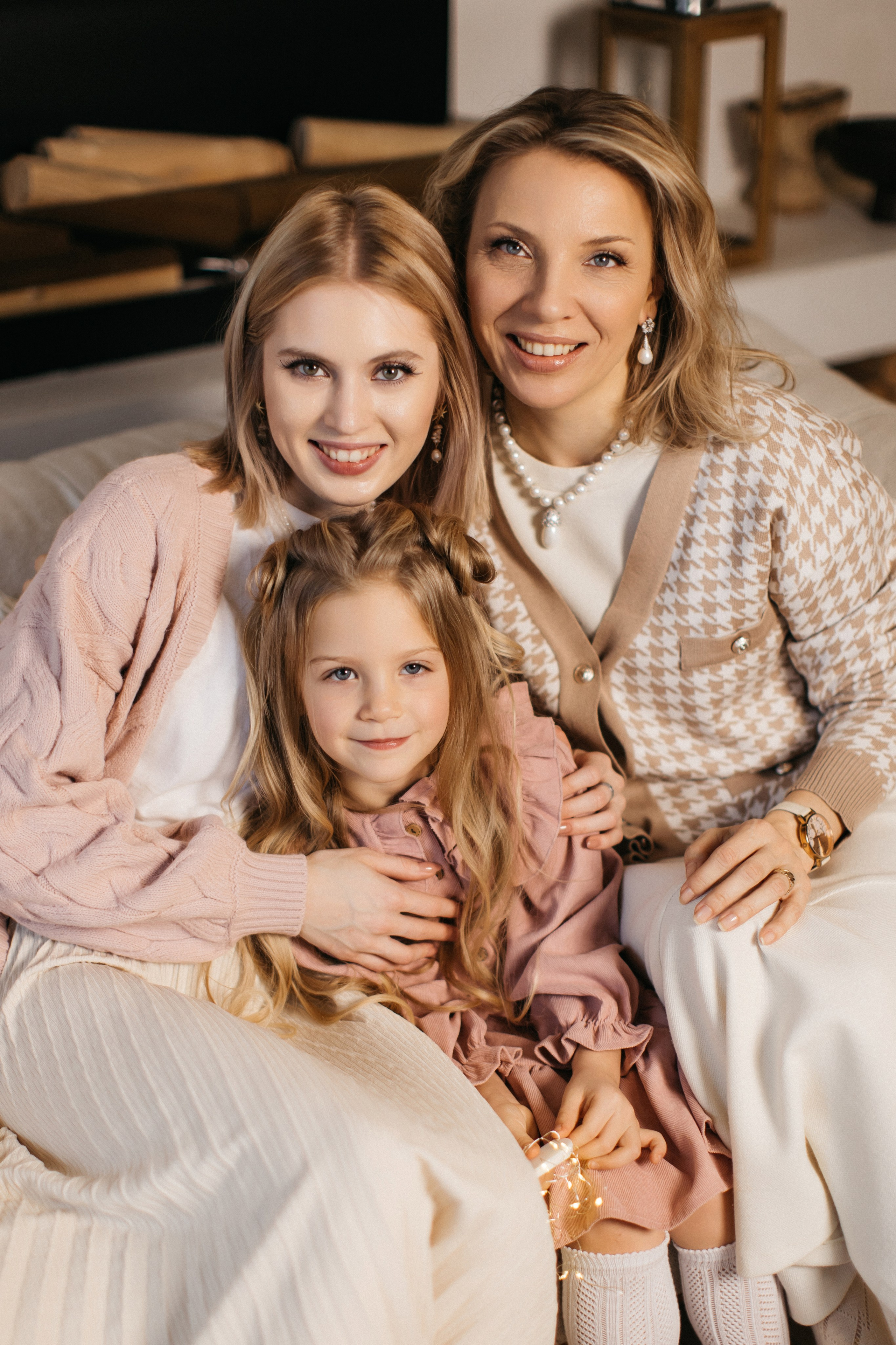 Новогодняя 3 поколения. Свадебный и семейный фотограф в Москве Холда Тати