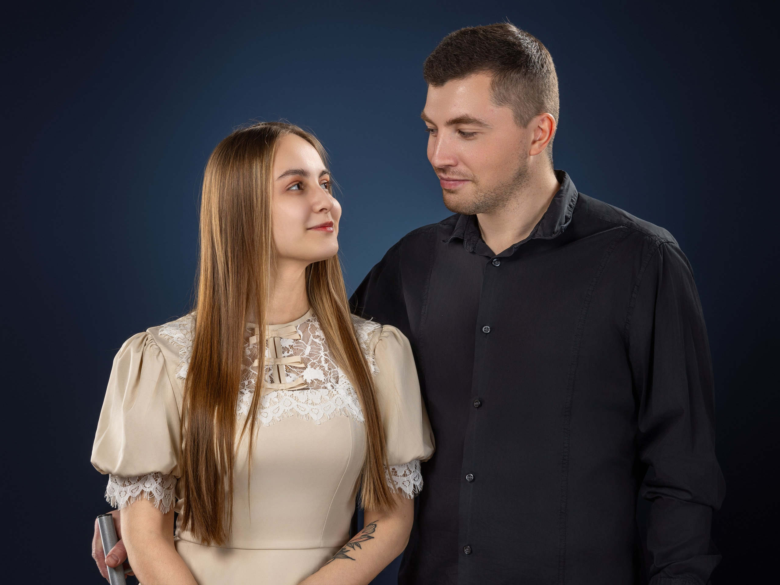 Фотосет: Олег, Анна, Кирилл. Фотограф Андрей Зикеев, фотостудия AzArt Studio в Москве