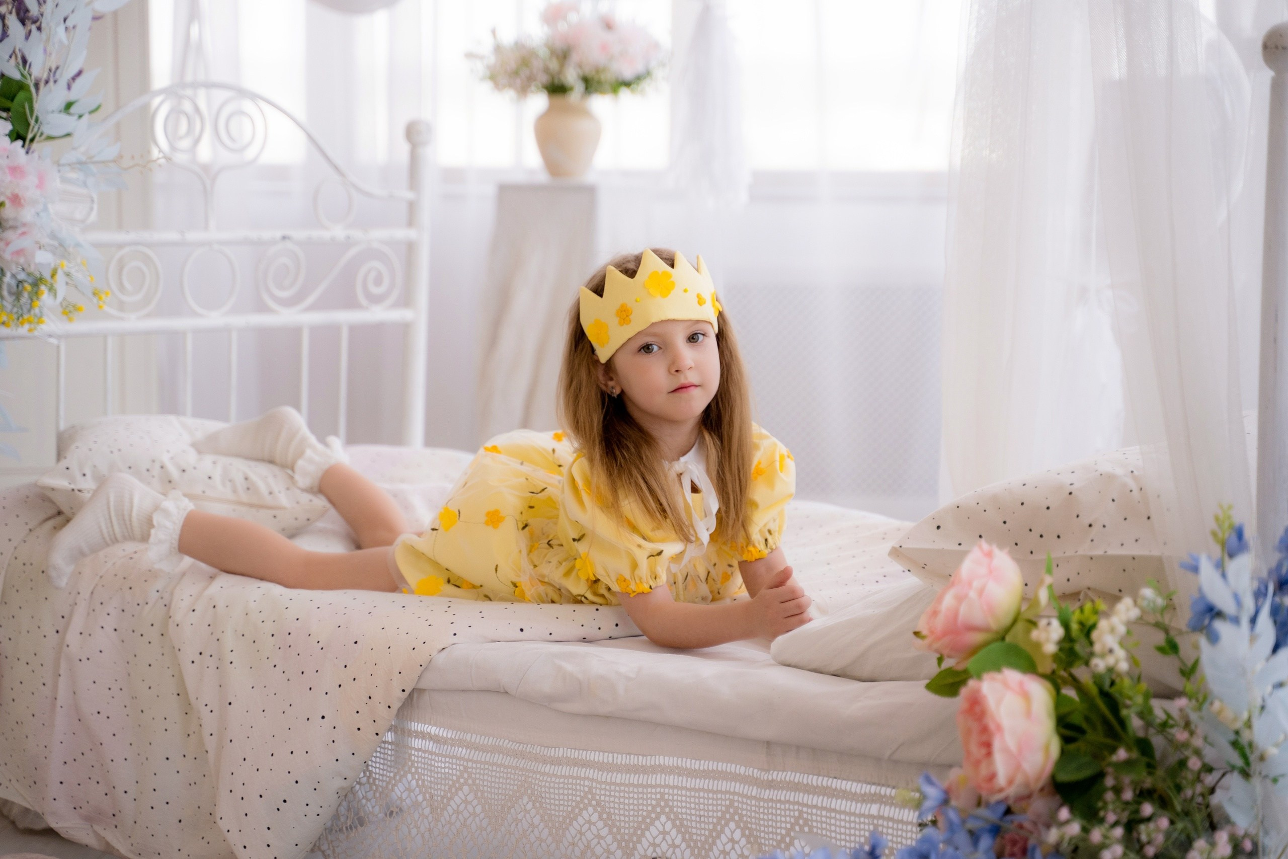 Маленькие принцессы. Фотостудия Малина в городе Улан-Удэ. Фотограф Ирина Жарникова