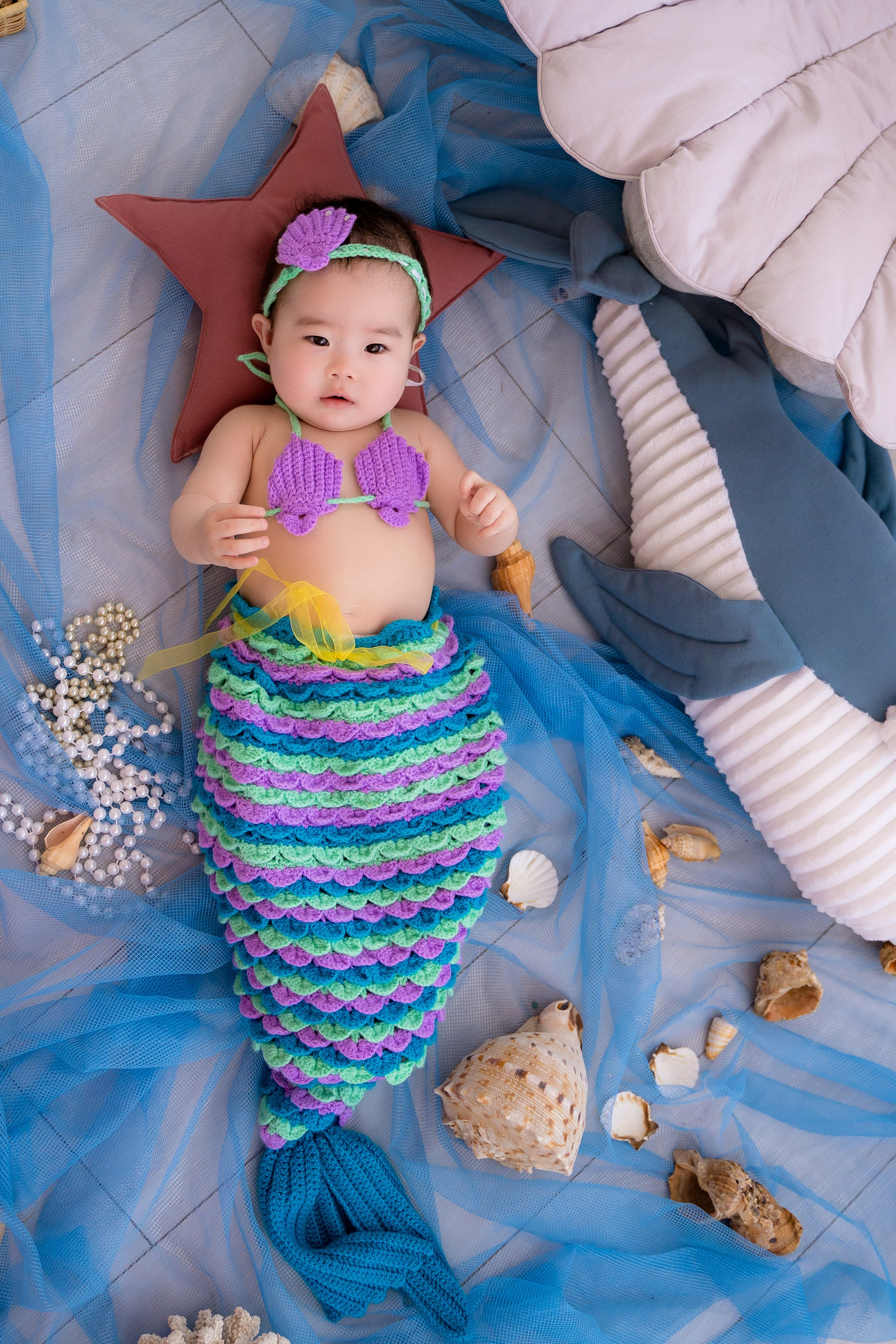 Русалочка. Фотостудия Малина в городе Улан-Удэ. Фотограф Ирина Жарникова