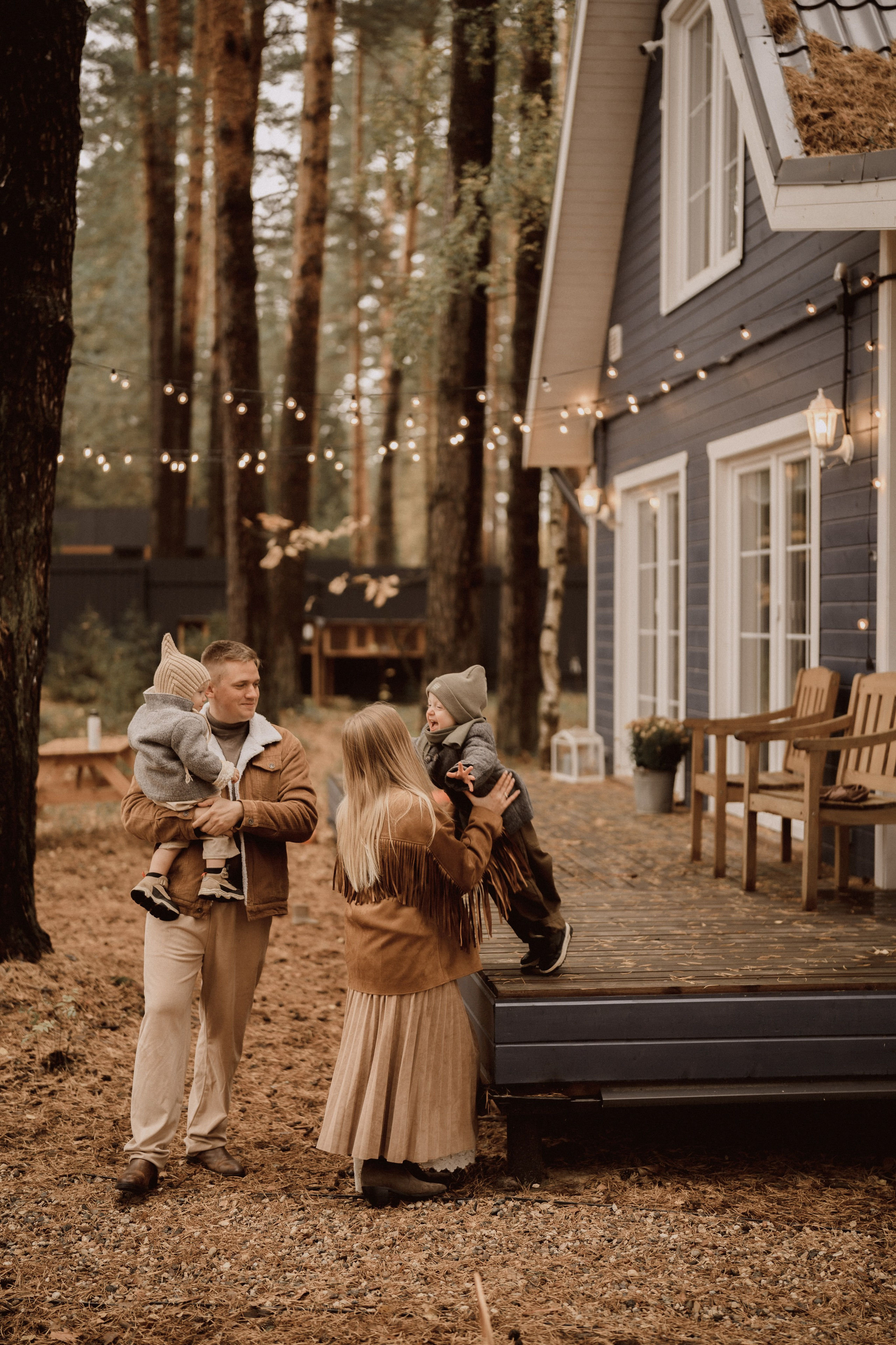 Семейная фотосессия на даче. Семейный и детский фотограф в Сергиев Посаде, Хотьково Якимчук Любовь