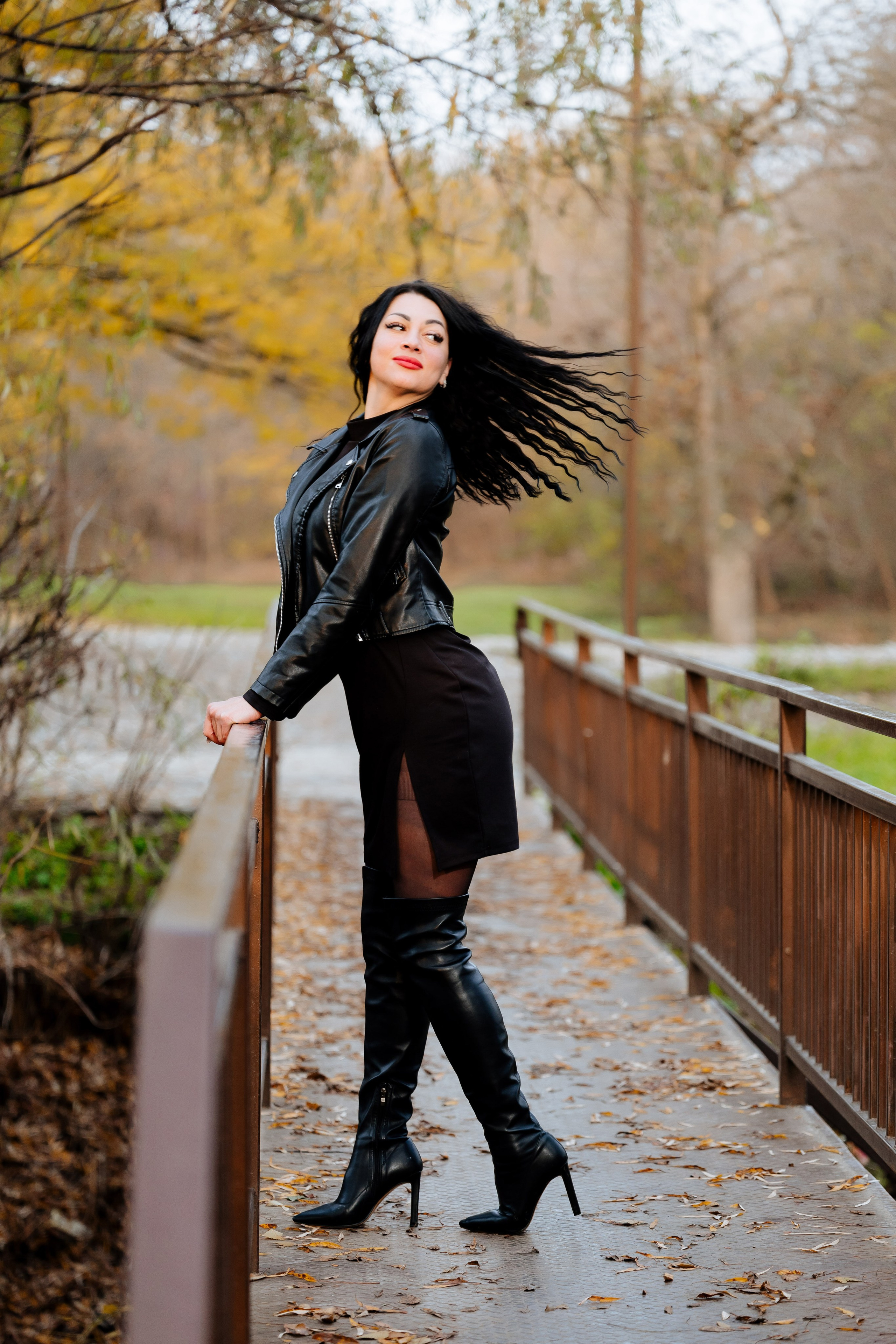 Осень. Профессиональный фотограф и видеооператор