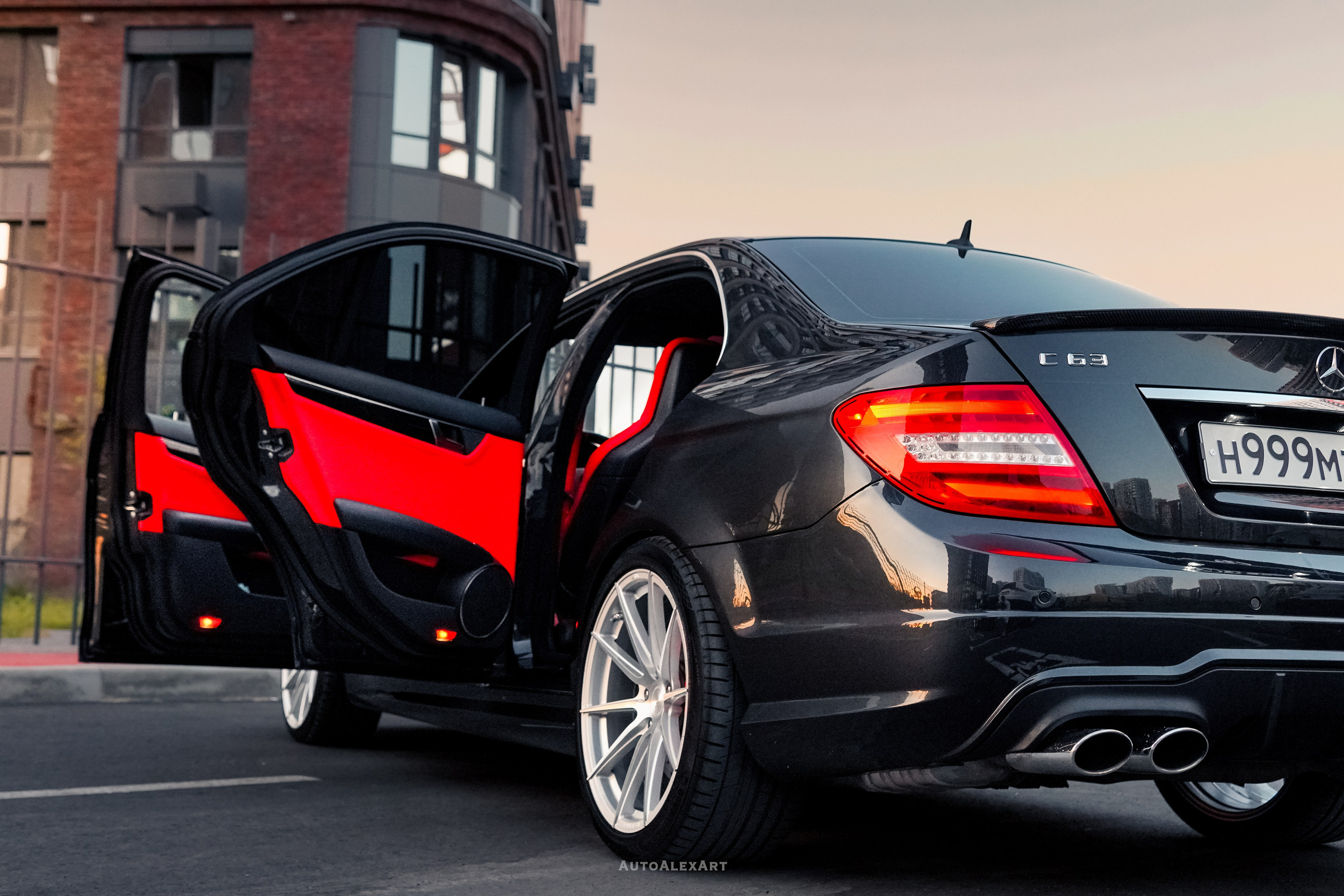 Mercedes Benz C63 AMG W204. AutoAlexArt