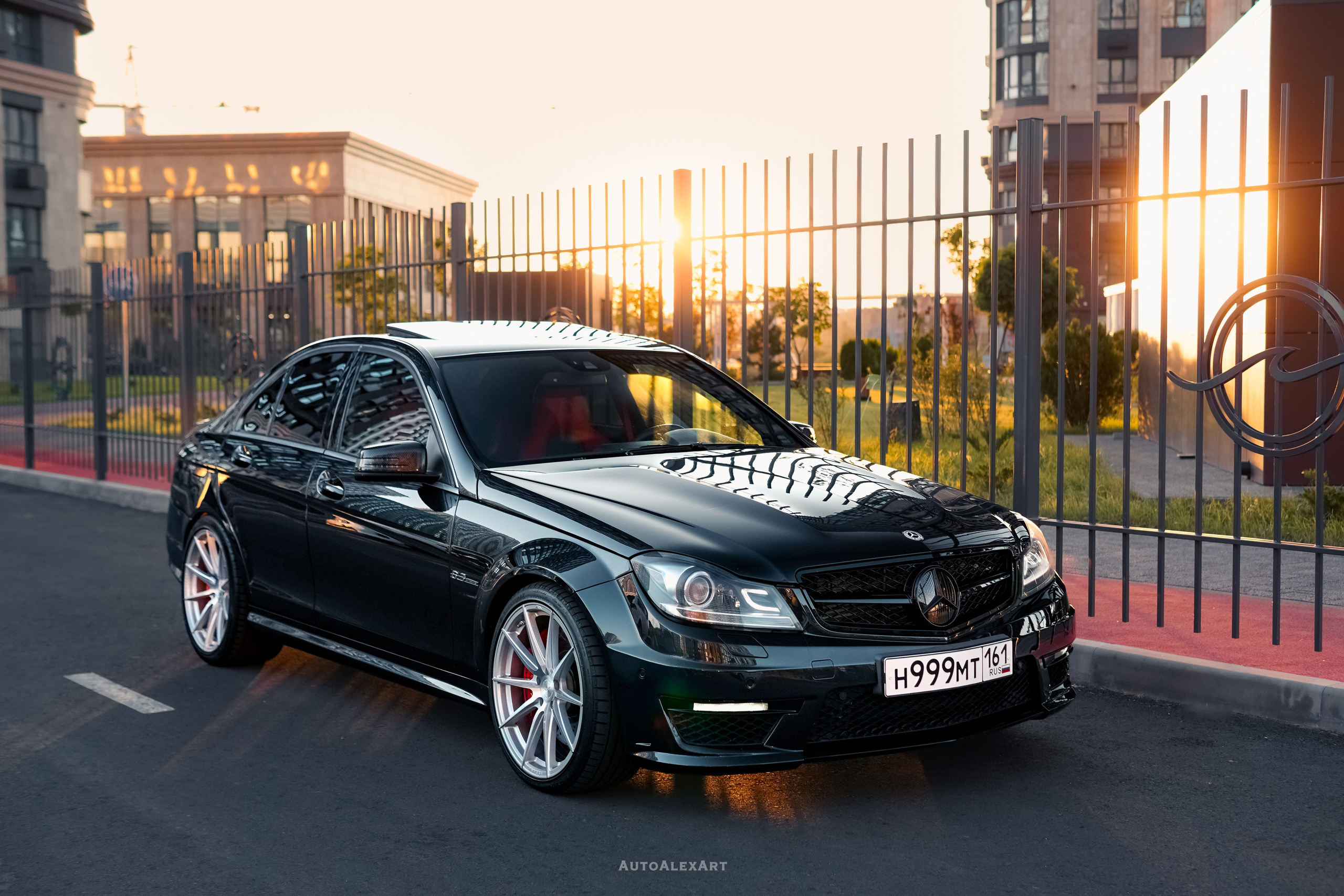 Mercedes Benz C63 AMG W204. AutoAlexArt