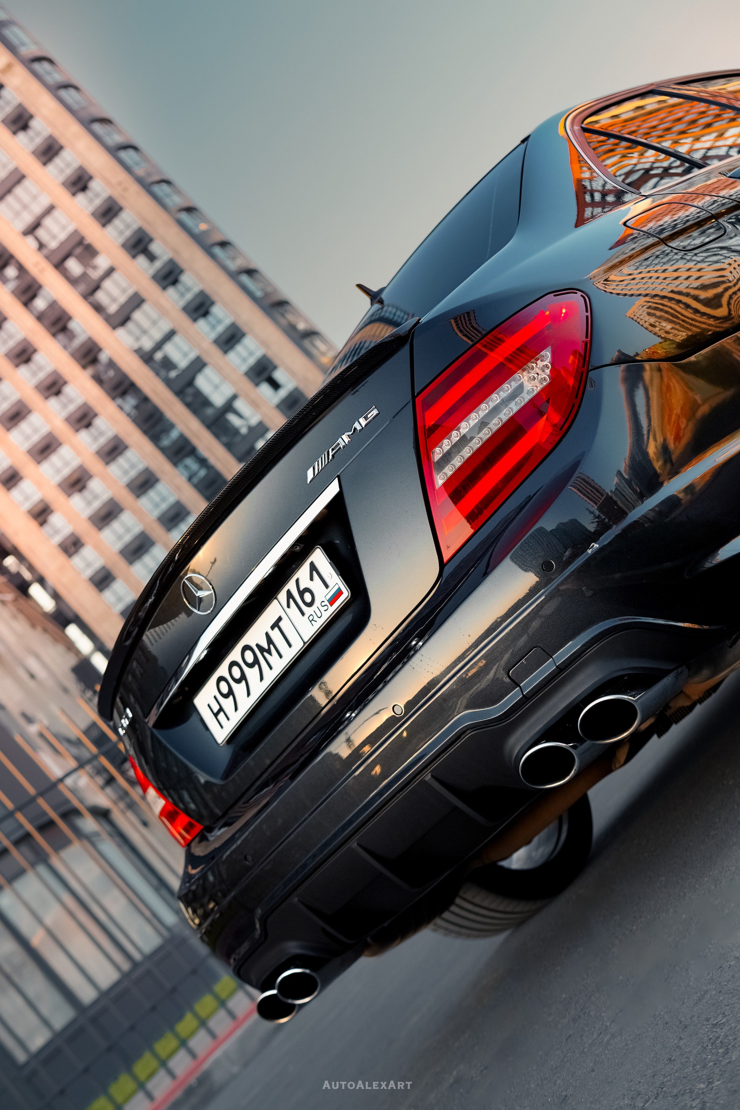 Mercedes Benz C63 AMG W204. AutoAlexArt