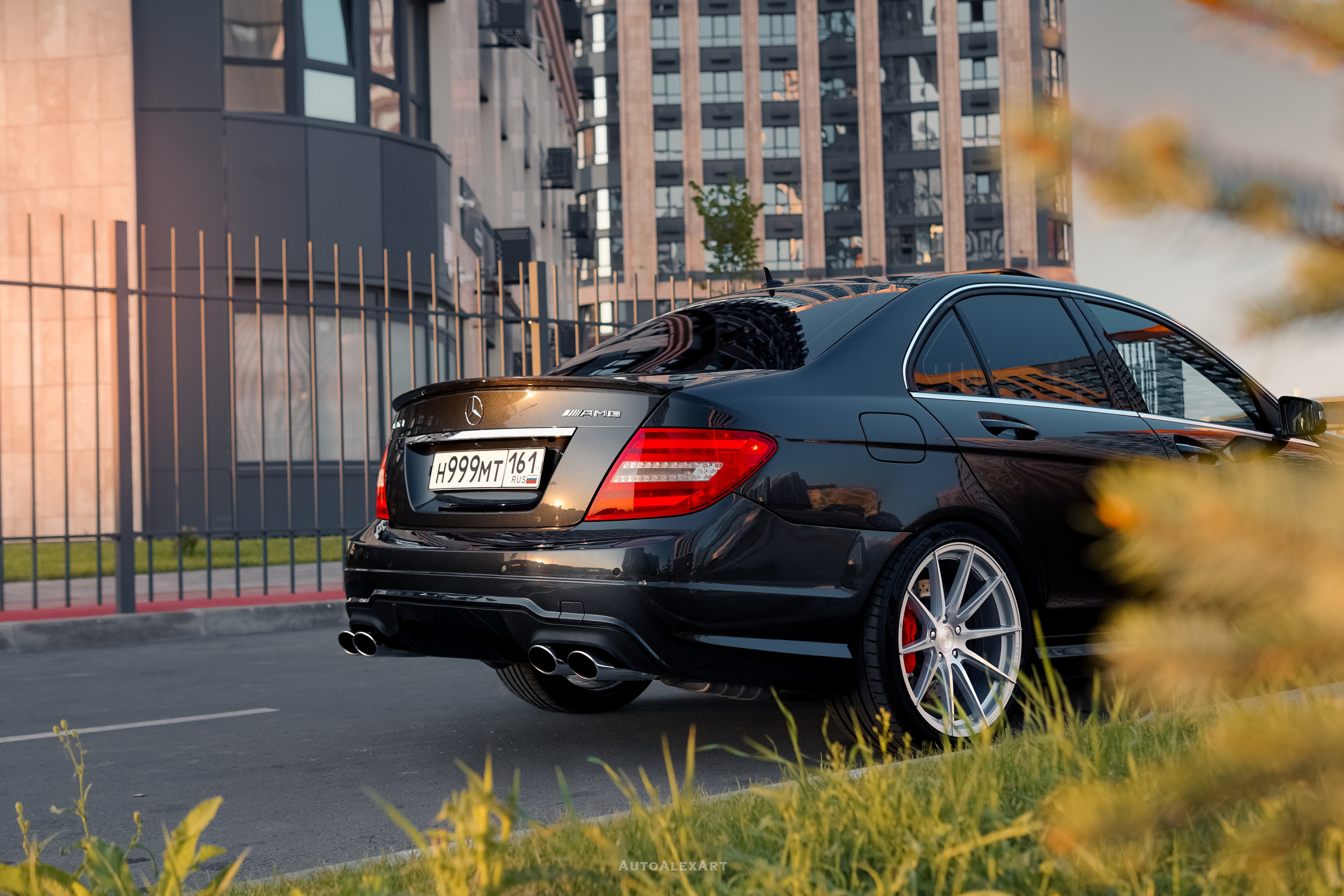 Mercedes Benz C63 AMG W204. AutoAlexArt