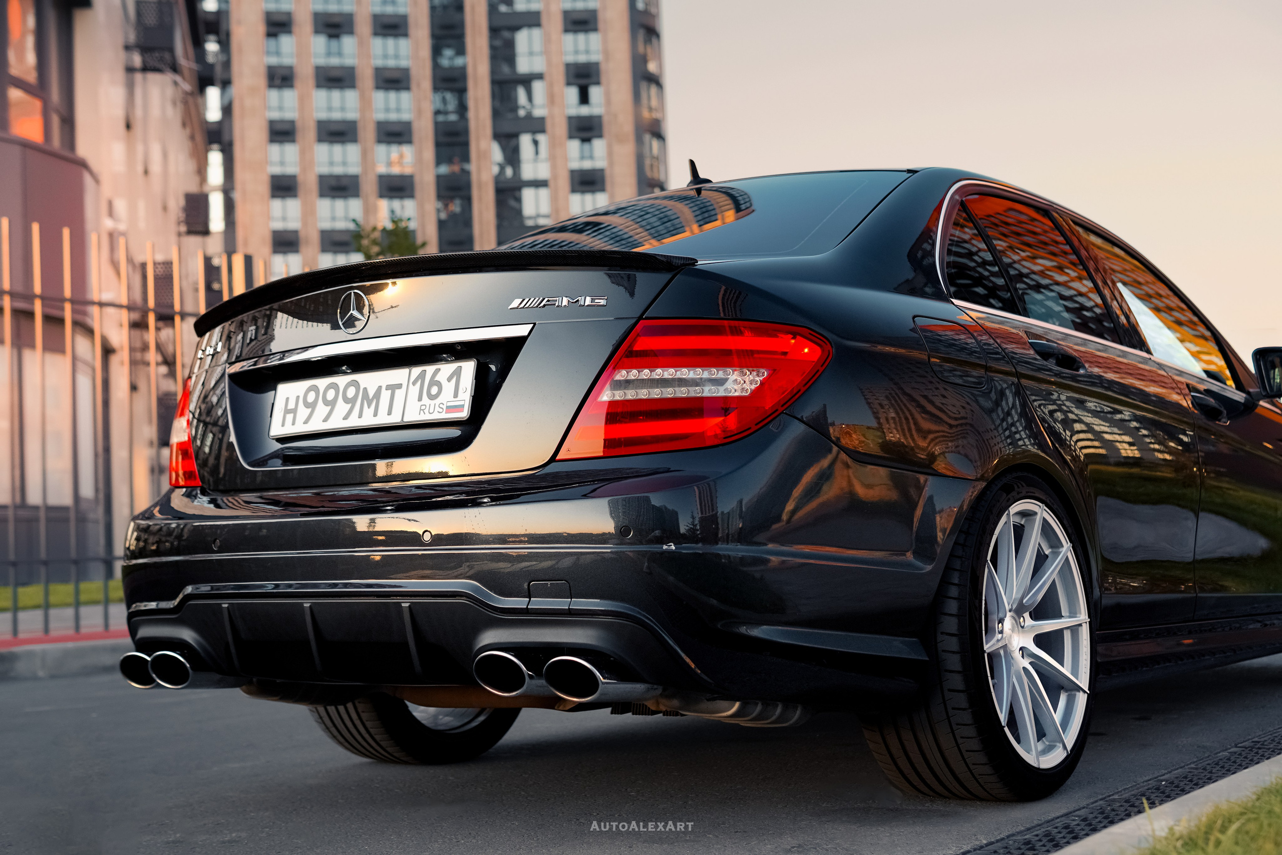 Mercedes Benz C63 AMG W204. AutoAlexArt