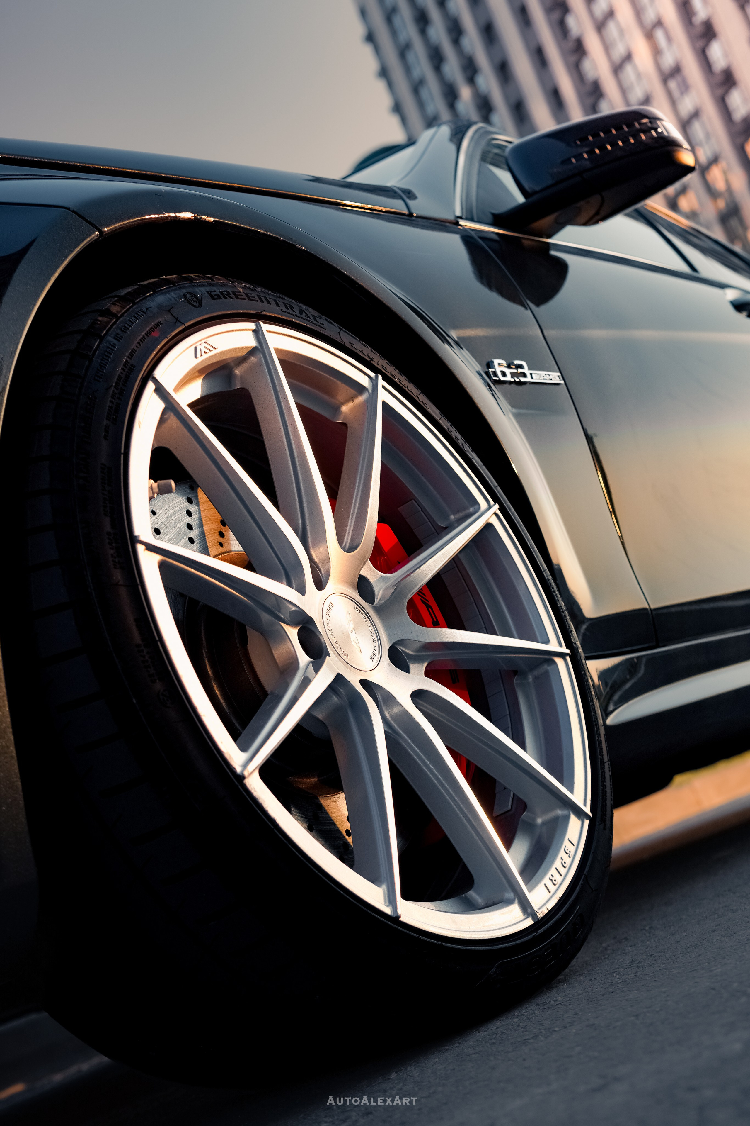 Mercedes Benz C63 AMG W204. AutoAlexArt