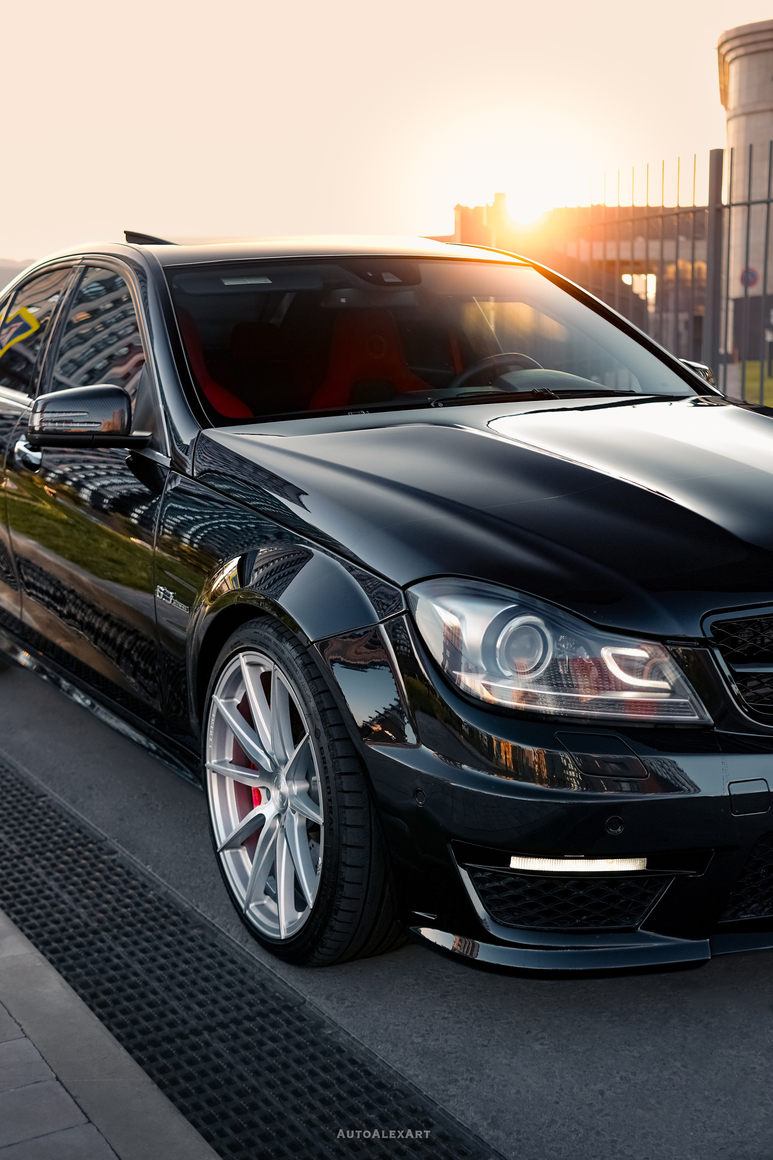 Mercedes Benz C63 AMG W204. AutoAlexArt