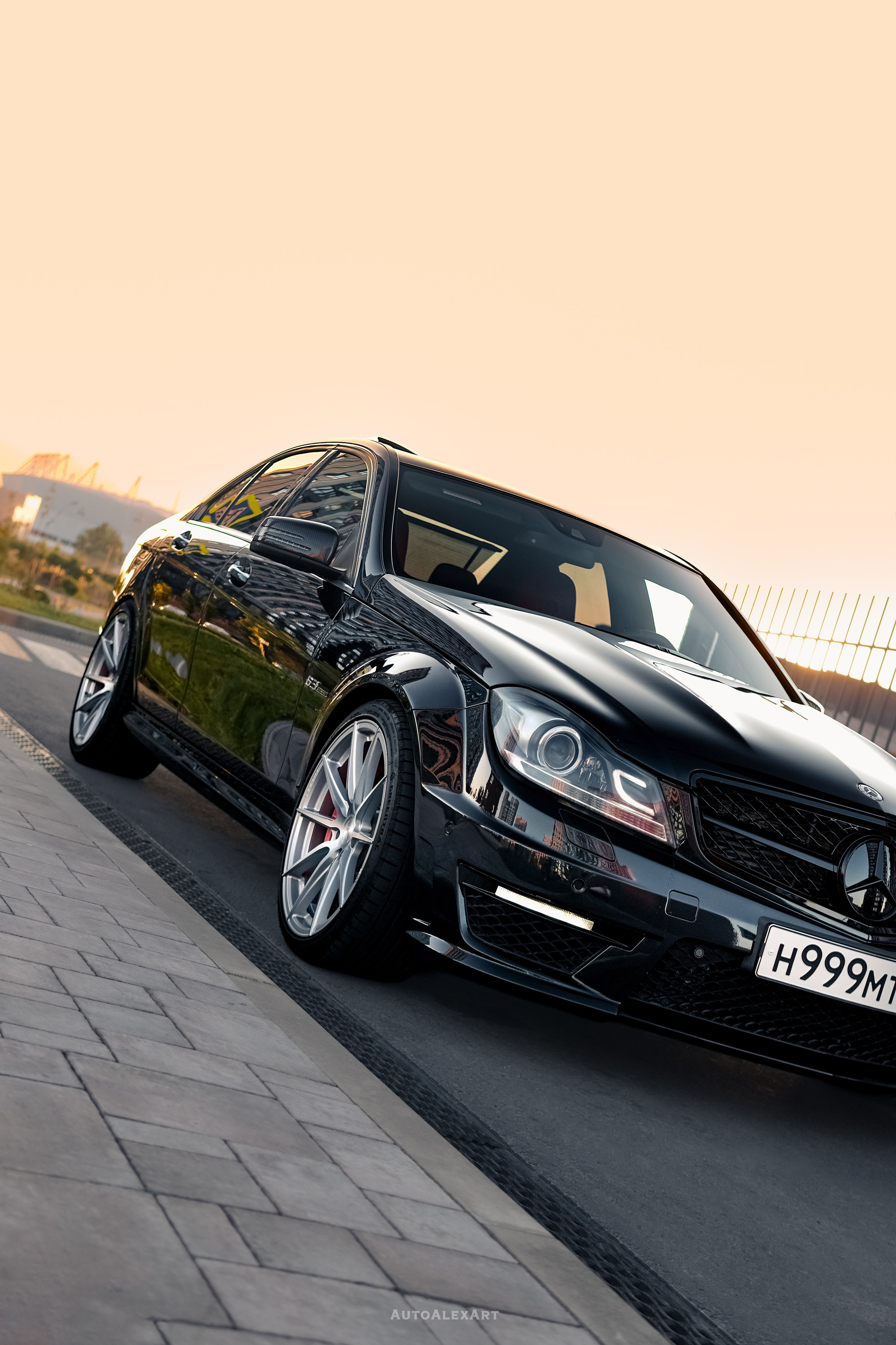 Mercedes Benz C63 AMG W204. AutoAlexArt