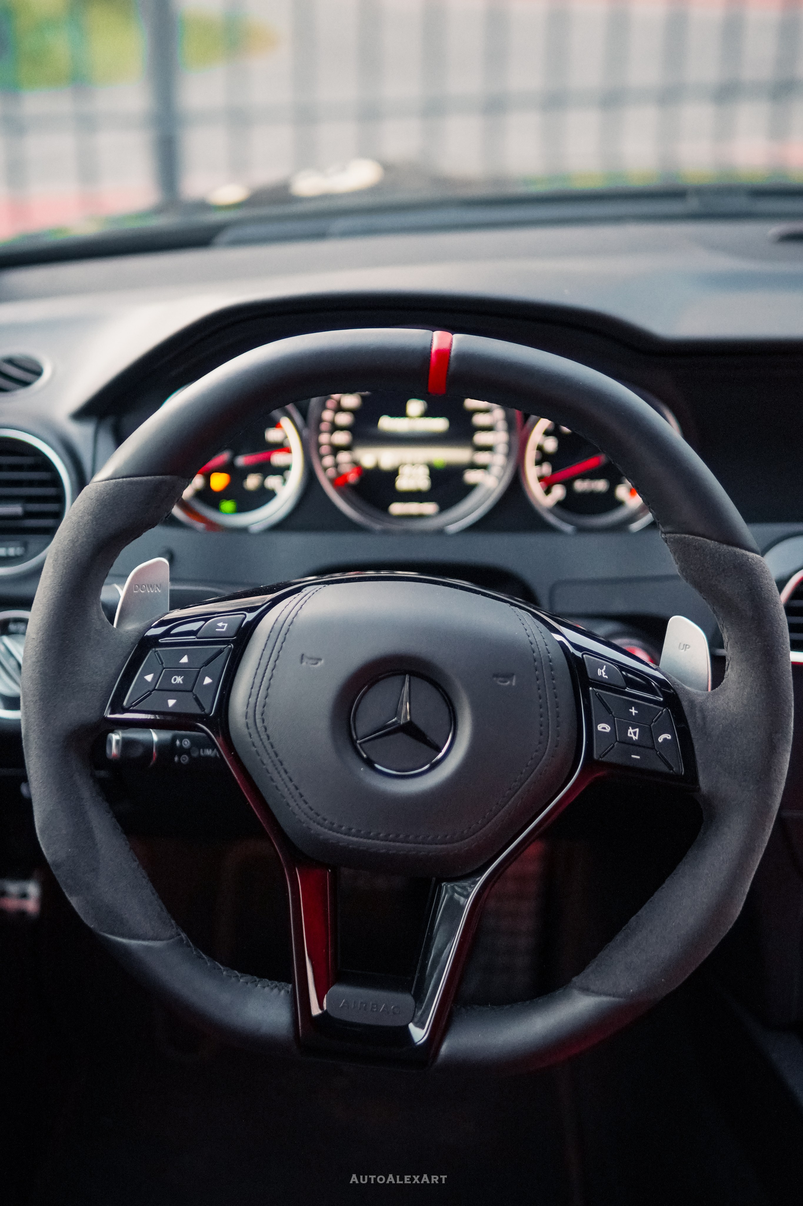 Mercedes Benz C63 AMG W204. AutoAlexArt