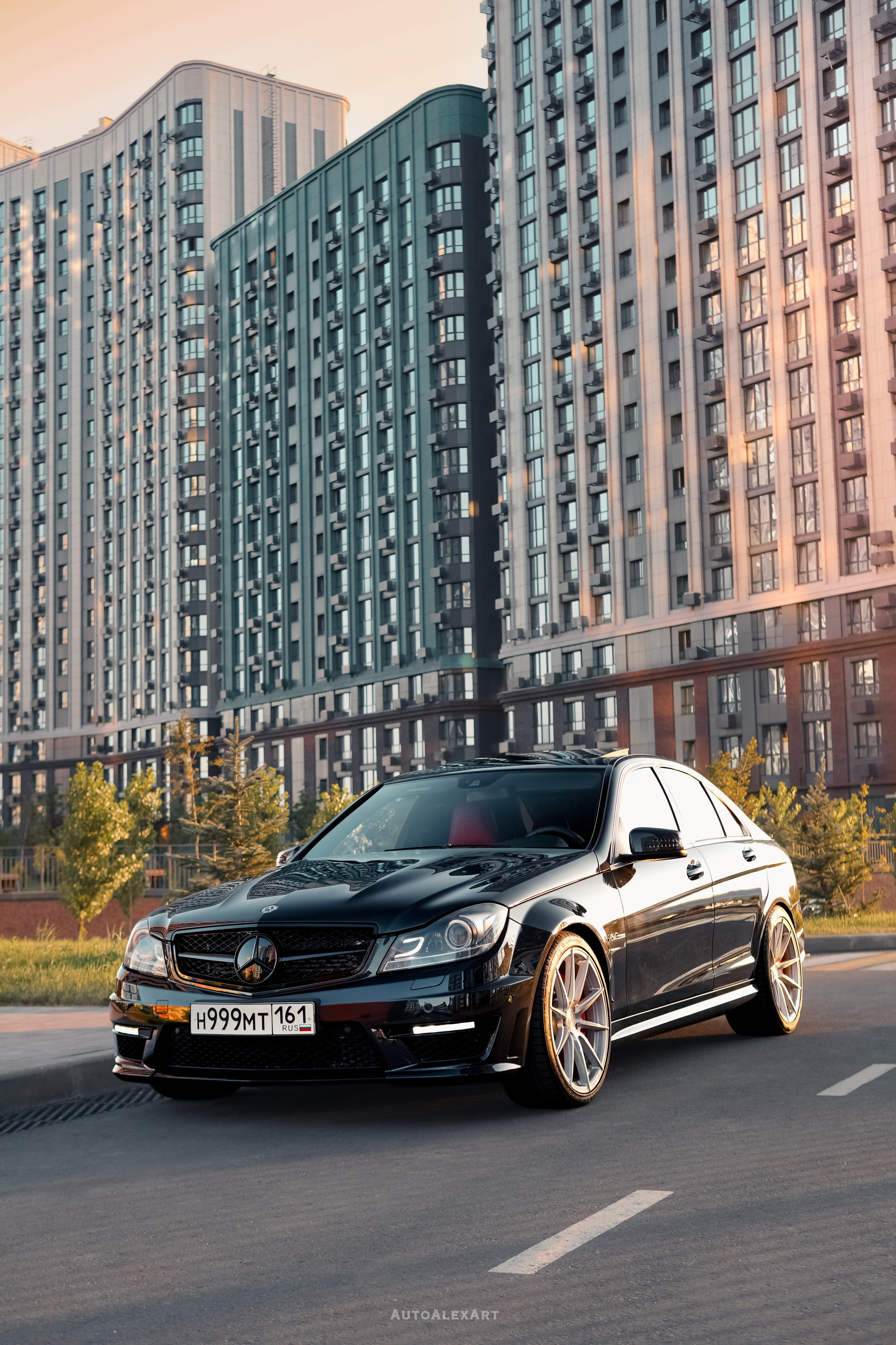 Mercedes Benz C63 AMG W204. AutoAlexArt