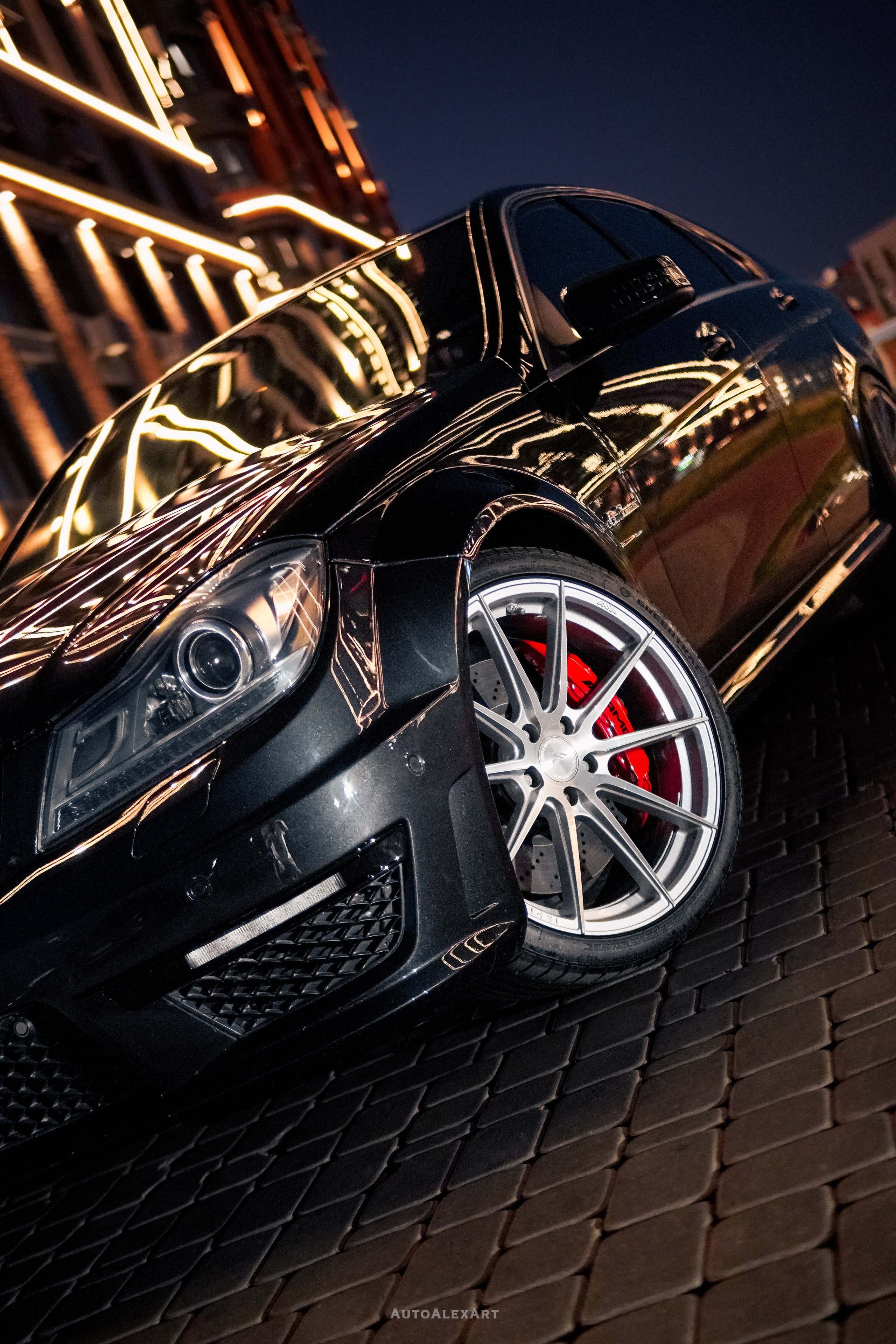 Mercedes Benz C63 AMG W204. AutoAlexArt