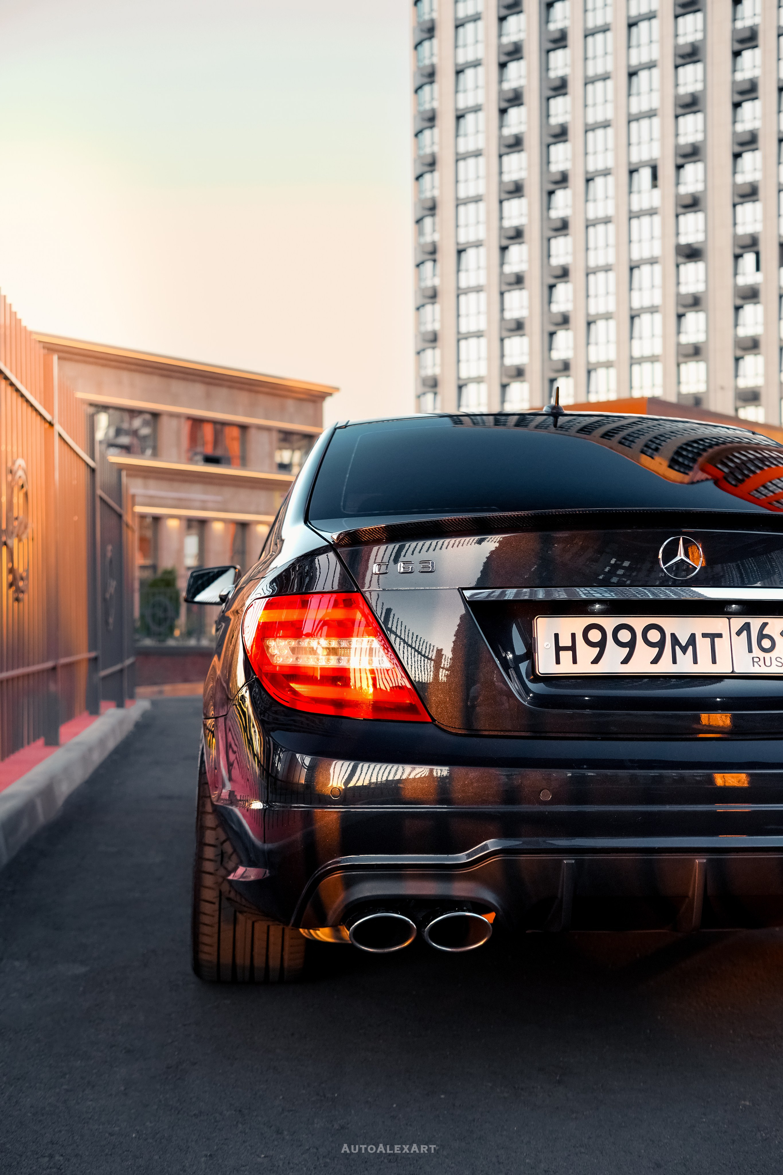 Mercedes Benz C63 AMG W204. AutoAlexArt