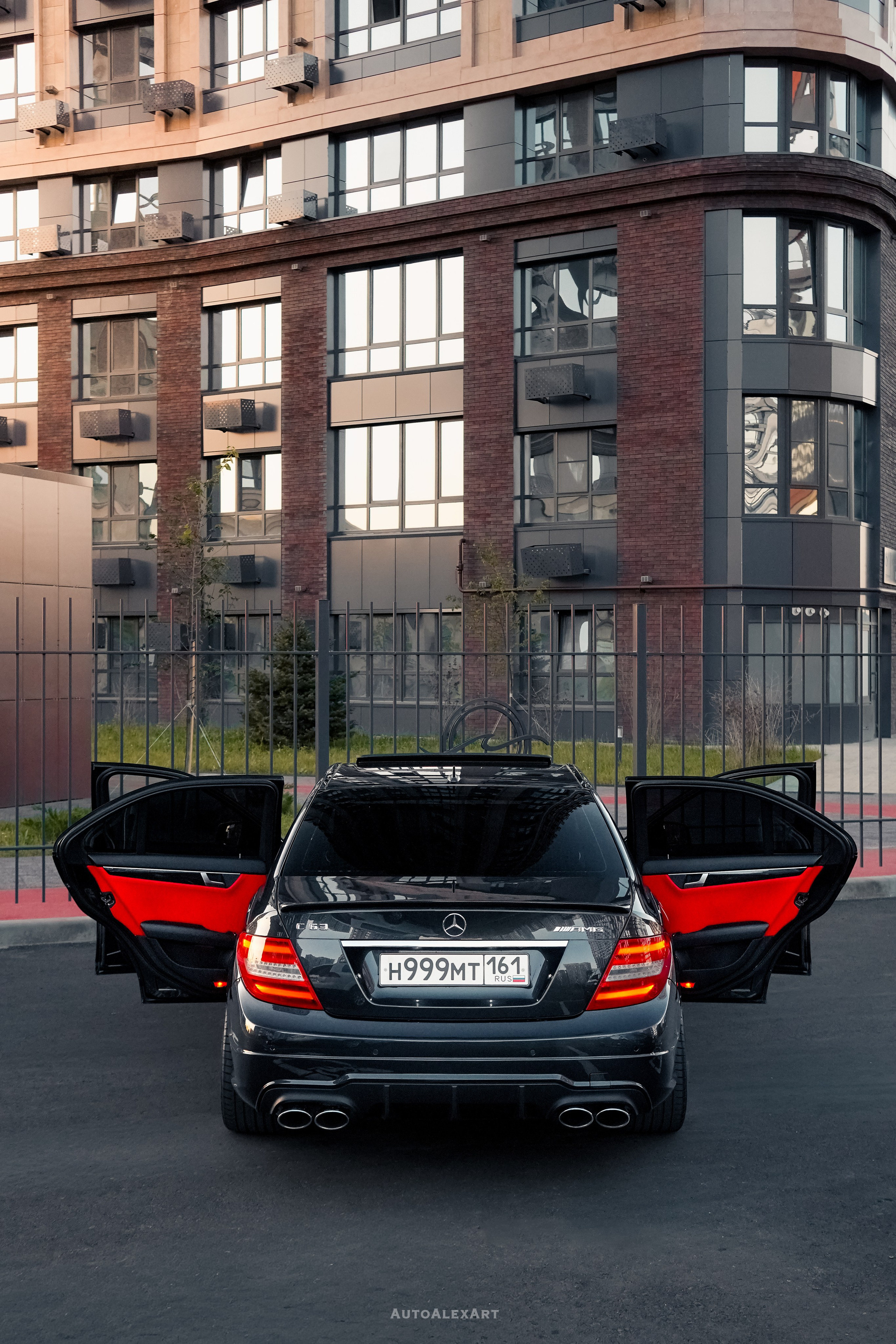 Mercedes Benz C63 AMG W204. AutoAlexArt