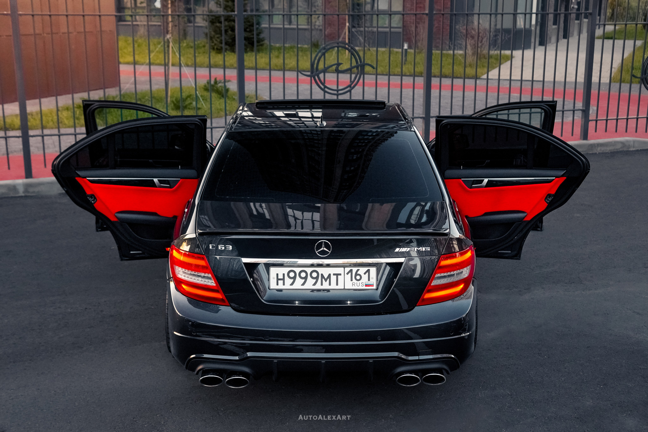 Mercedes Benz C63 AMG W204. AutoAlexArt
