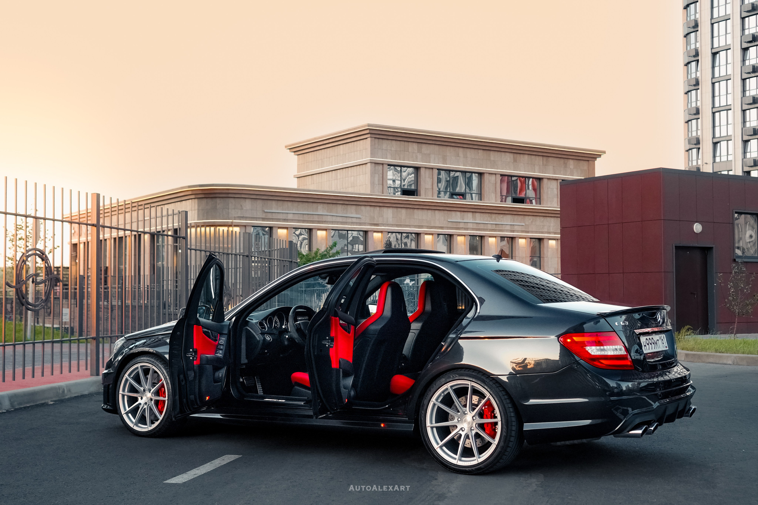 Mercedes Benz C63 AMG W204. AutoAlexArt