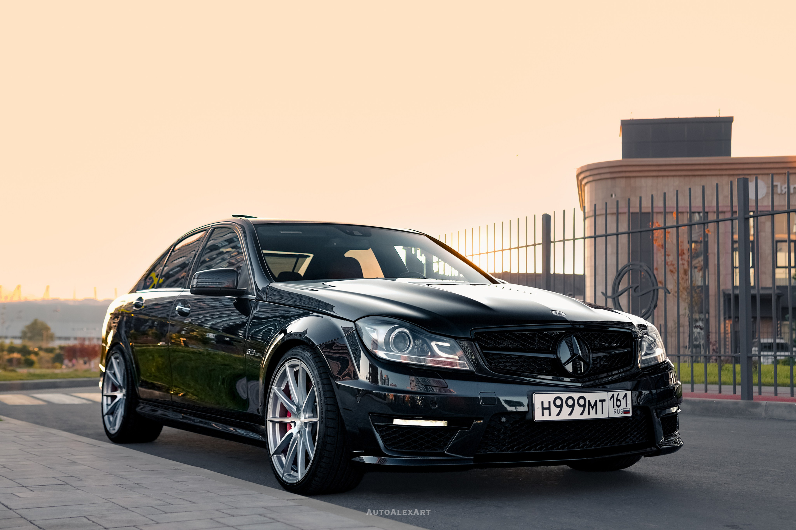 Mercedes Benz C63 AMG W204. AutoAlexArt