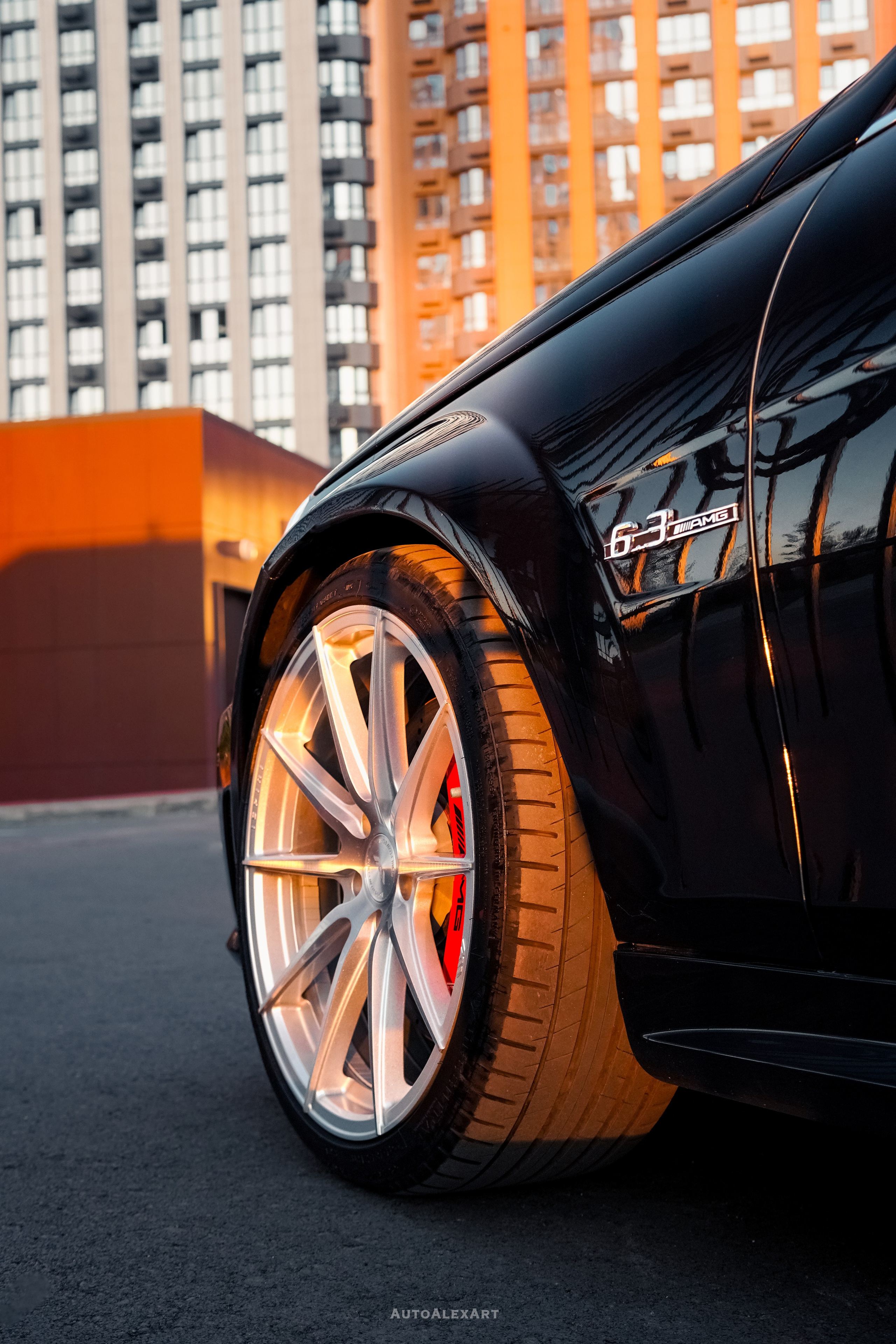 Mercedes Benz C63 AMG W204. AutoAlexArt