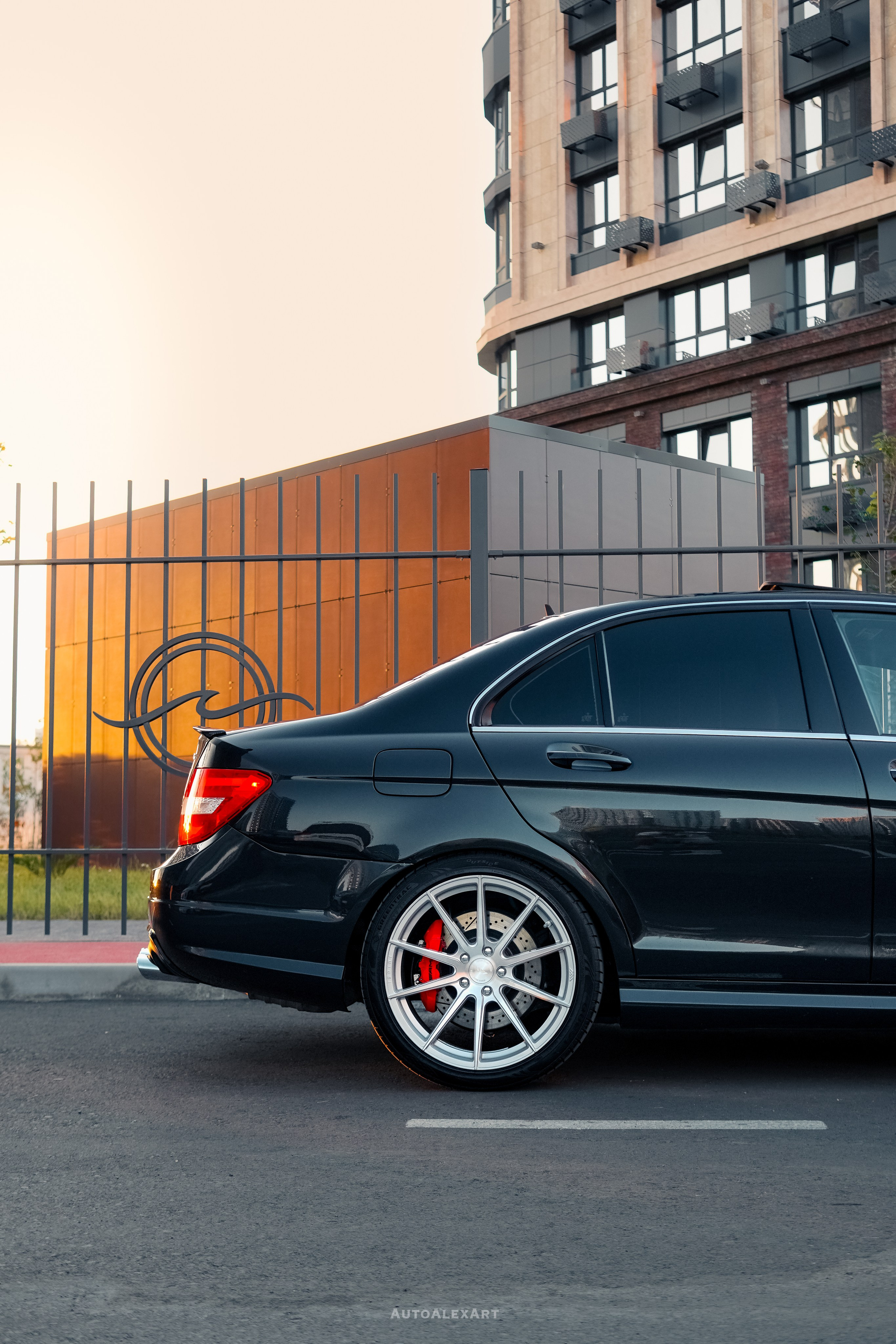 Mercedes Benz C63 AMG W204. AutoAlexArt