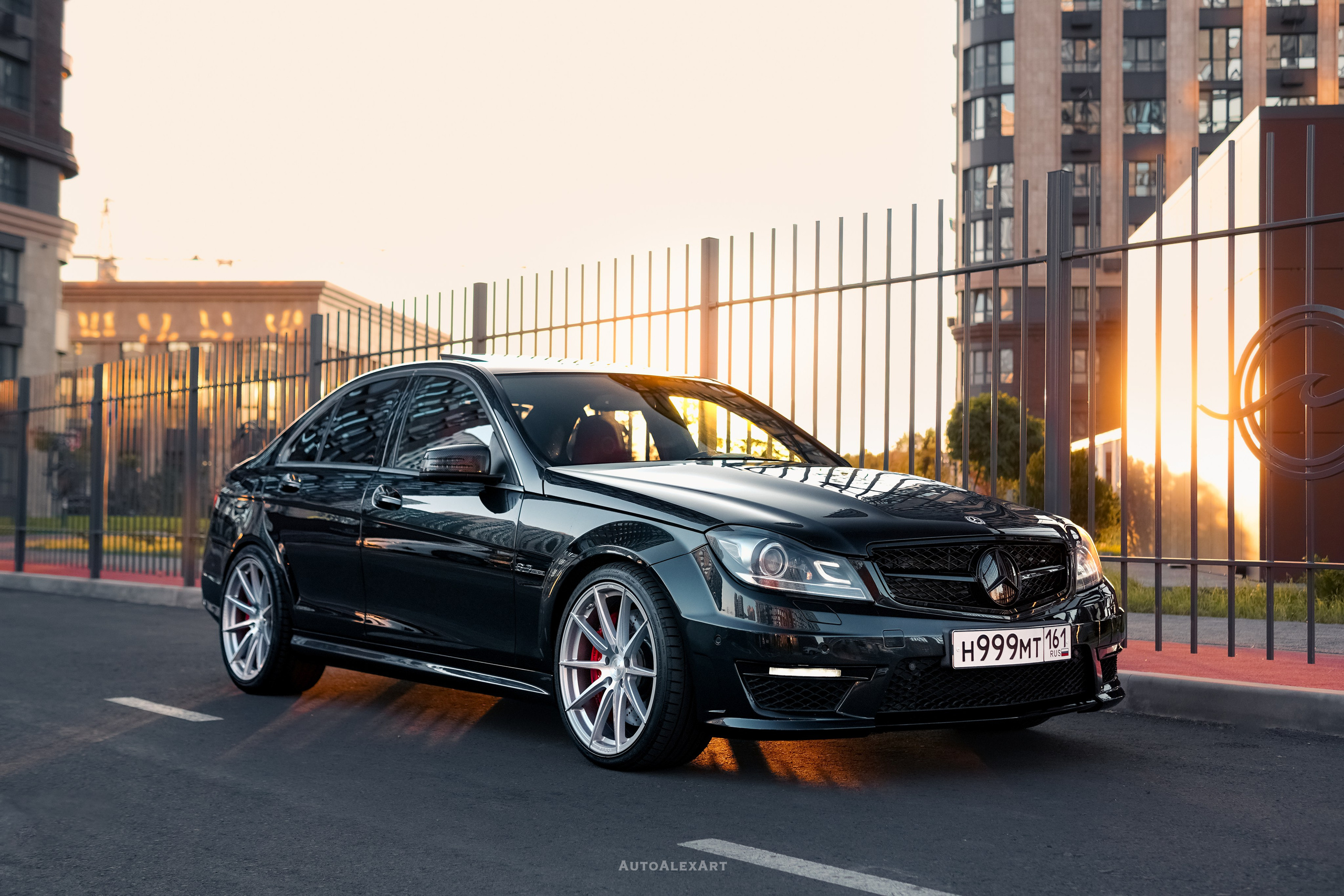 Mercedes Benz C63 AMG W204. AutoAlexArt