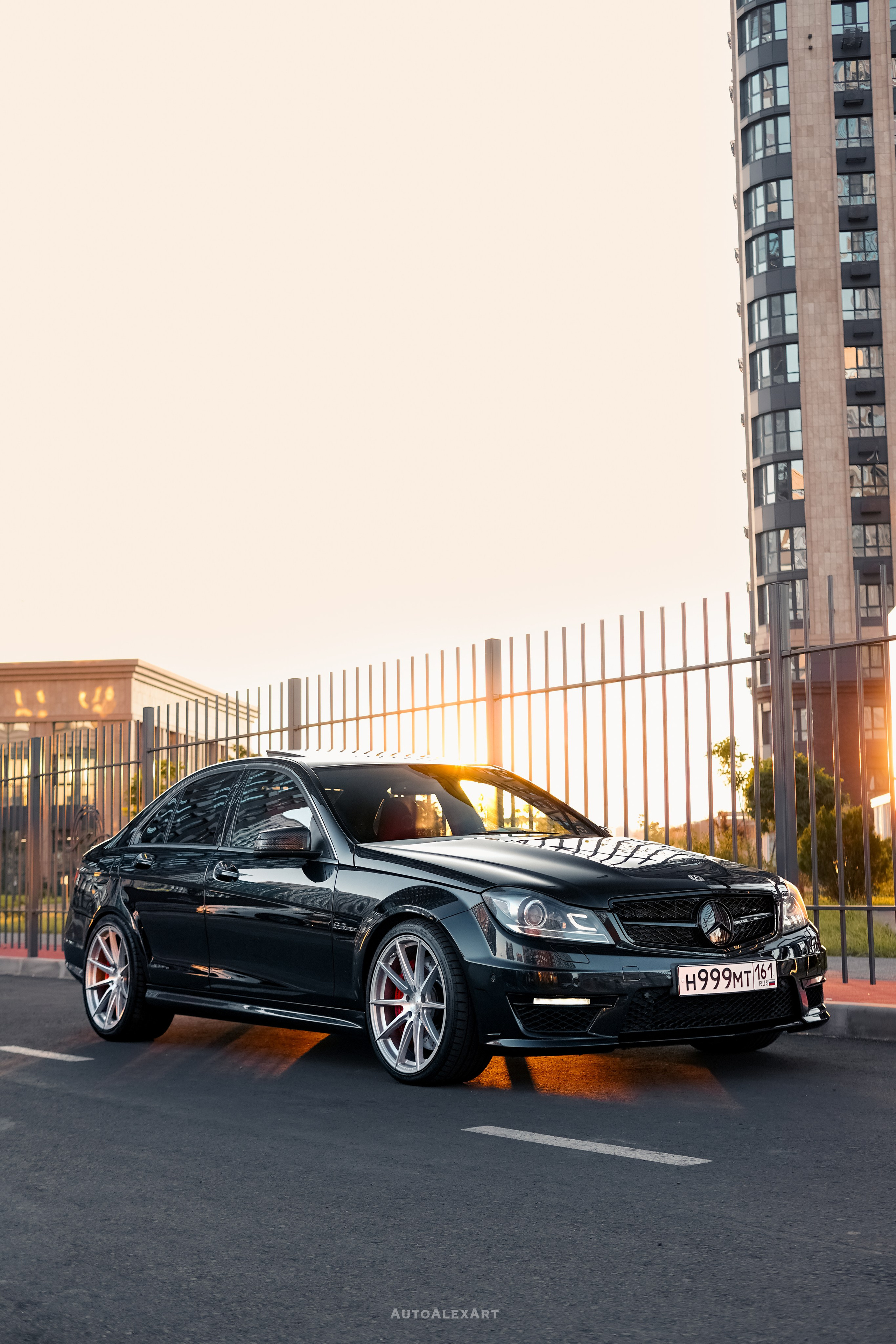 Mercedes Benz C63 AMG W204. AutoAlexArt