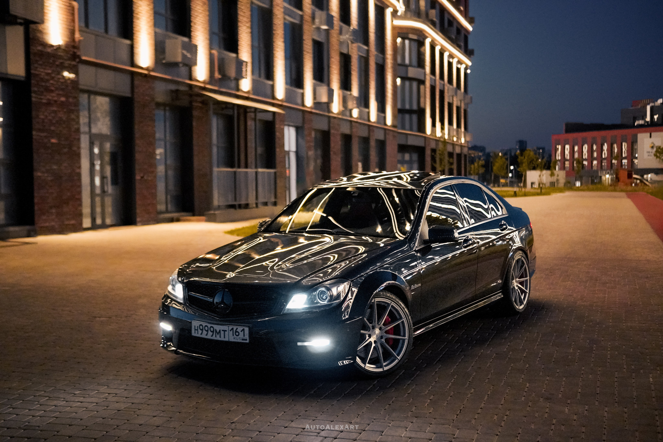 Mercedes Benz C63 AMG W204. AutoAlexArt