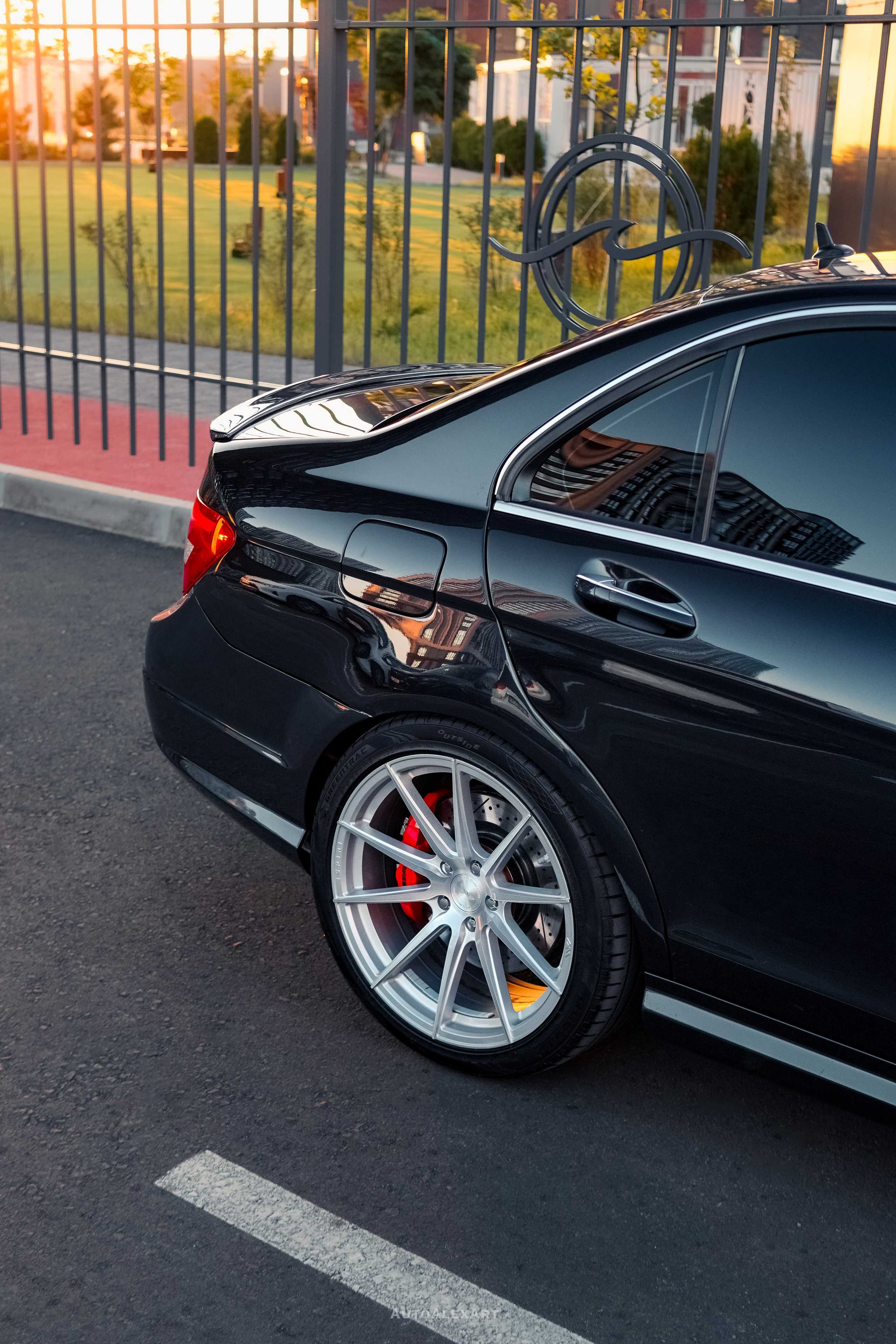 Mercedes Benz C63 AMG W204. AutoAlexArt
