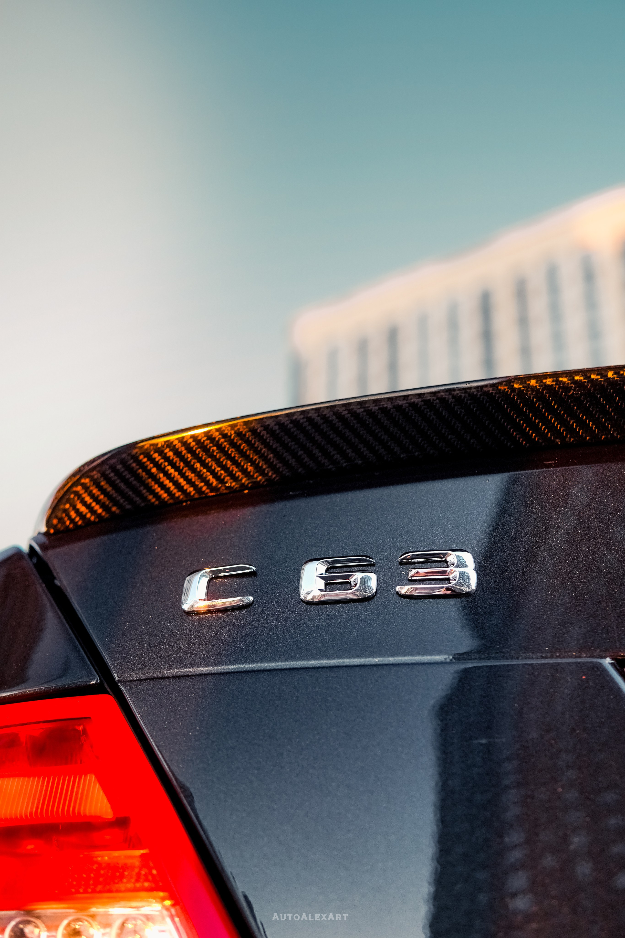 Mercedes Benz C63 AMG W204. AutoAlexArt