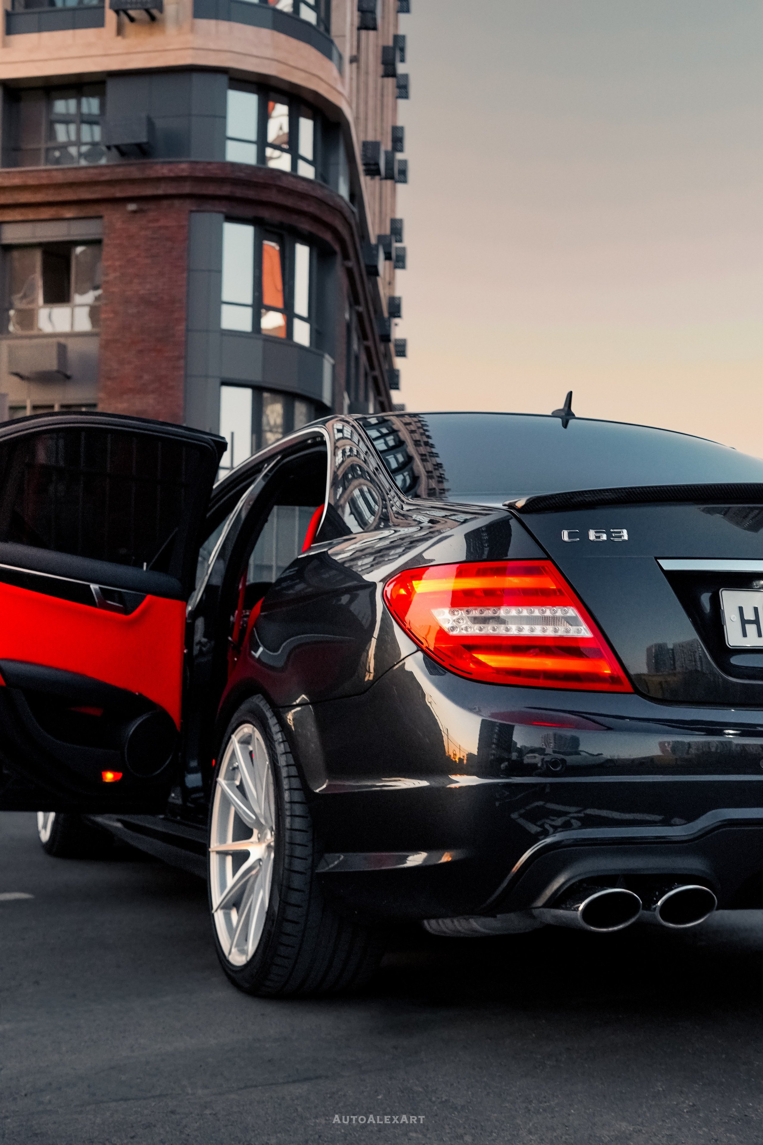 Mercedes Benz C63 AMG W204. AutoAlexArt